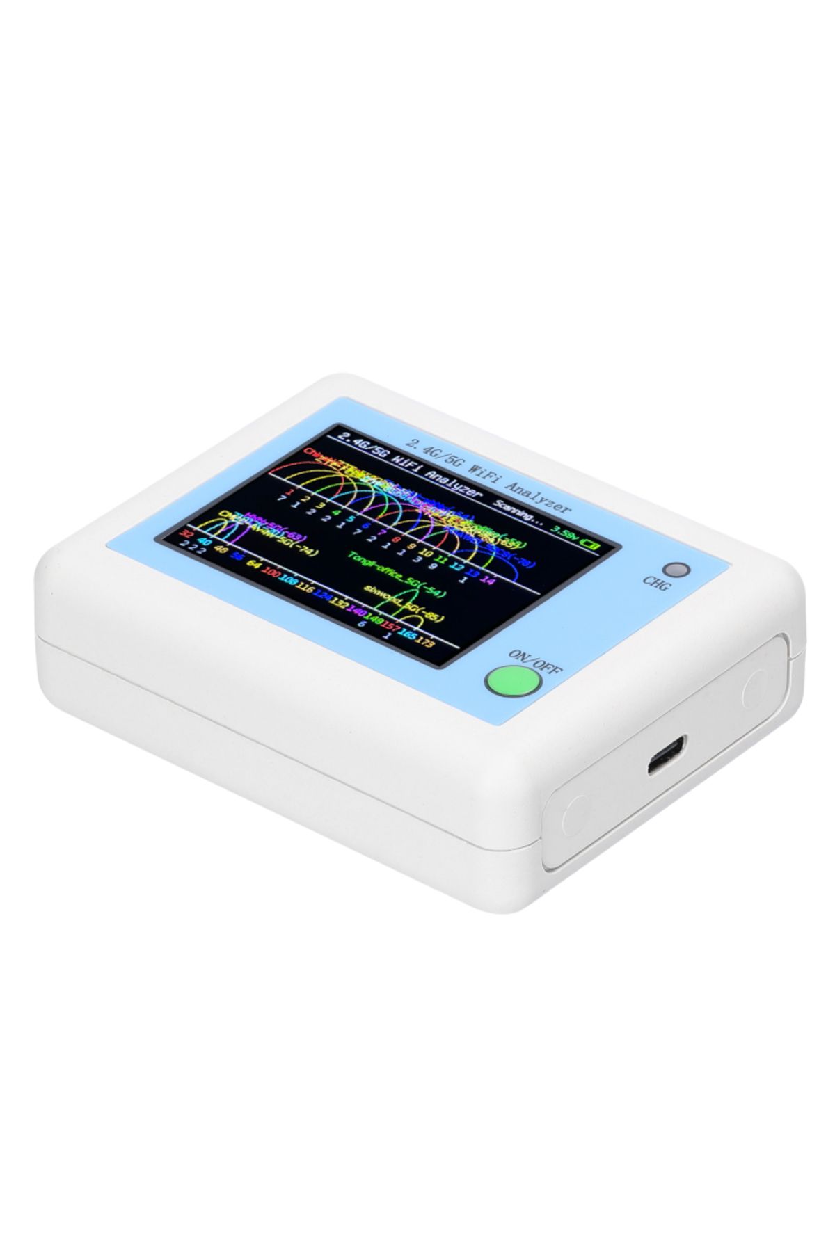 meterk-WIFI Signal Scanner 2.4G/5G WIFI Signal Usage Analyzer Router Management Assistant with 2.4inch C... 8