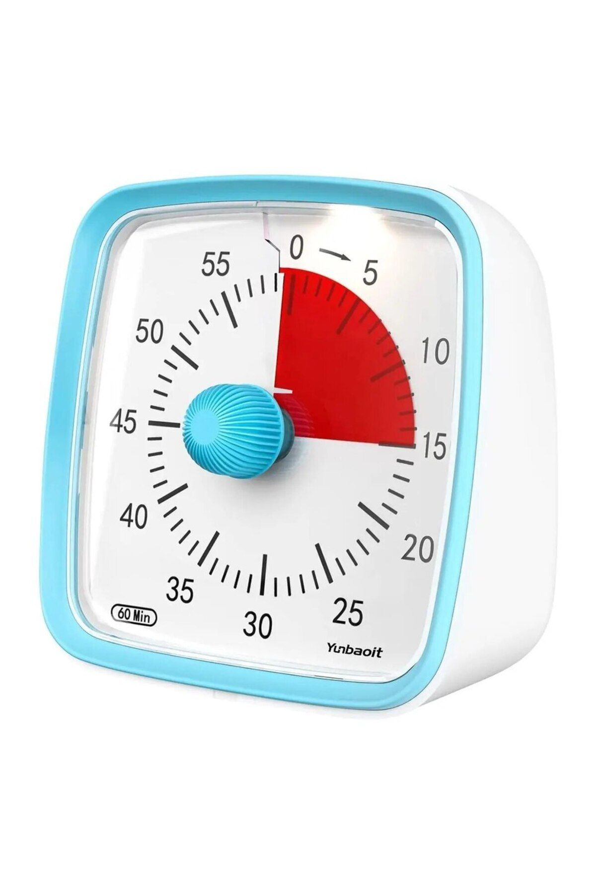 Choice-Vt03-blue Red Yunbaoit Visual Timer With Night Light, 60-minute Countdown Timer For Kids And Adults, 8