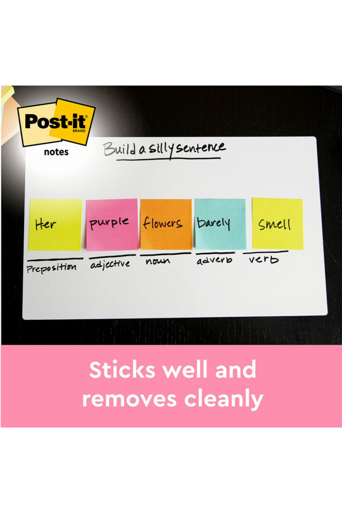 Post-it-® Notes 655-5PK, Capetown Colors, 3 in x 5 in (76 mm x 127 mm) 4