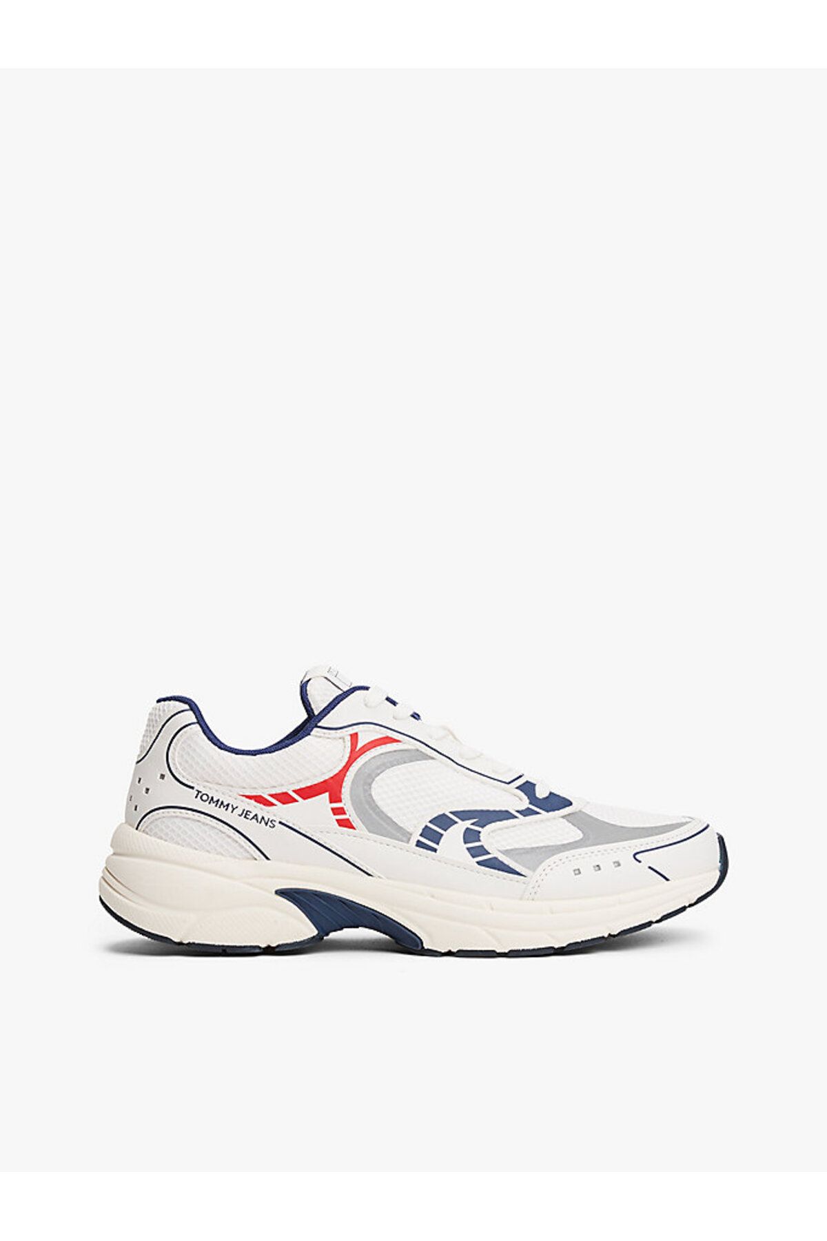 کفش کتانی چند رنگ کف ضخیم مردانه Tommy Hilfiger