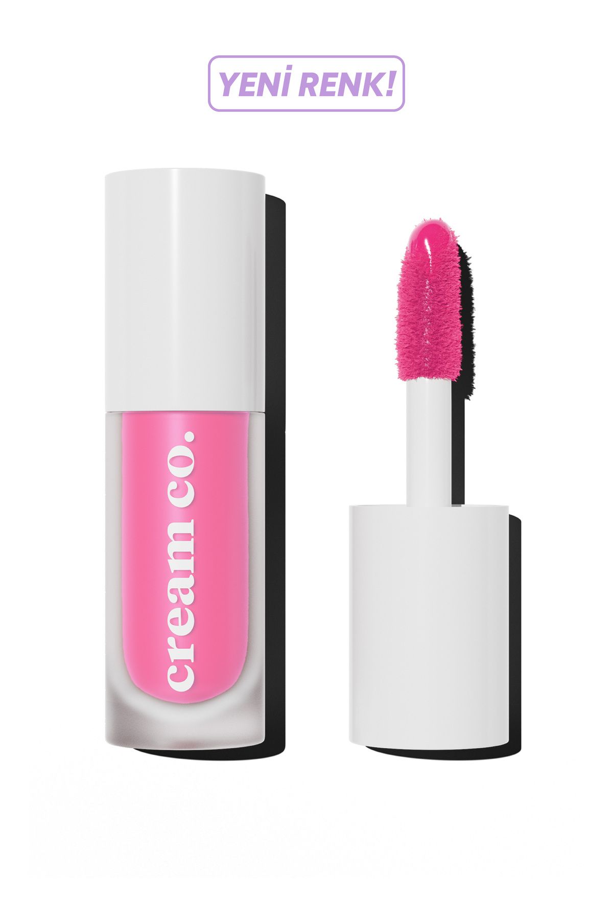 Cream Co. Glow Tint Radiant Pink 505 | Allık Ruj Göz Farı Makyaj Nemlendirici | Pembe | Hyaluronik Asit Peptit