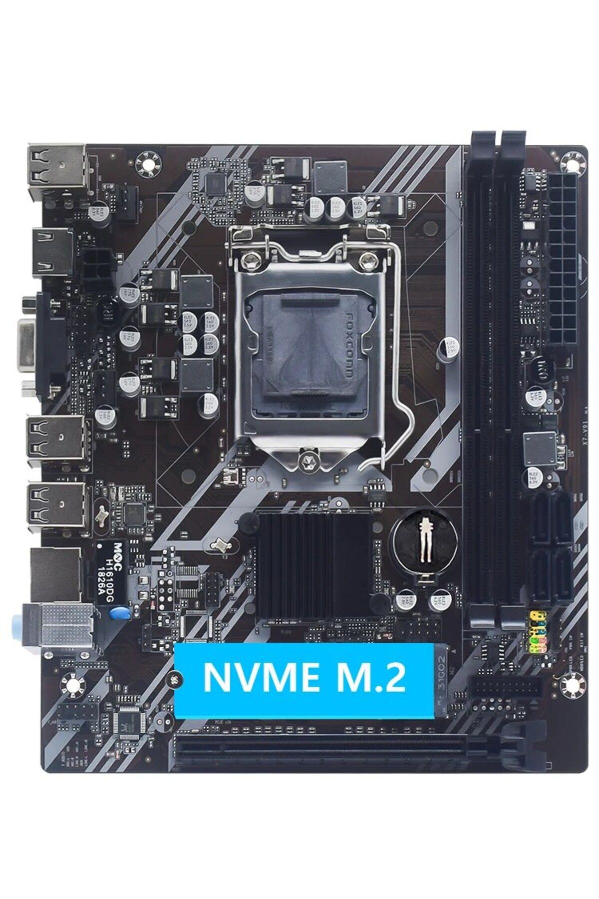 MUCAI-مجموعة اللوحات الأم H61 LGA 1155 المتوافقة مع معالجات Intel Core من الجيل الثاني والثالث 8