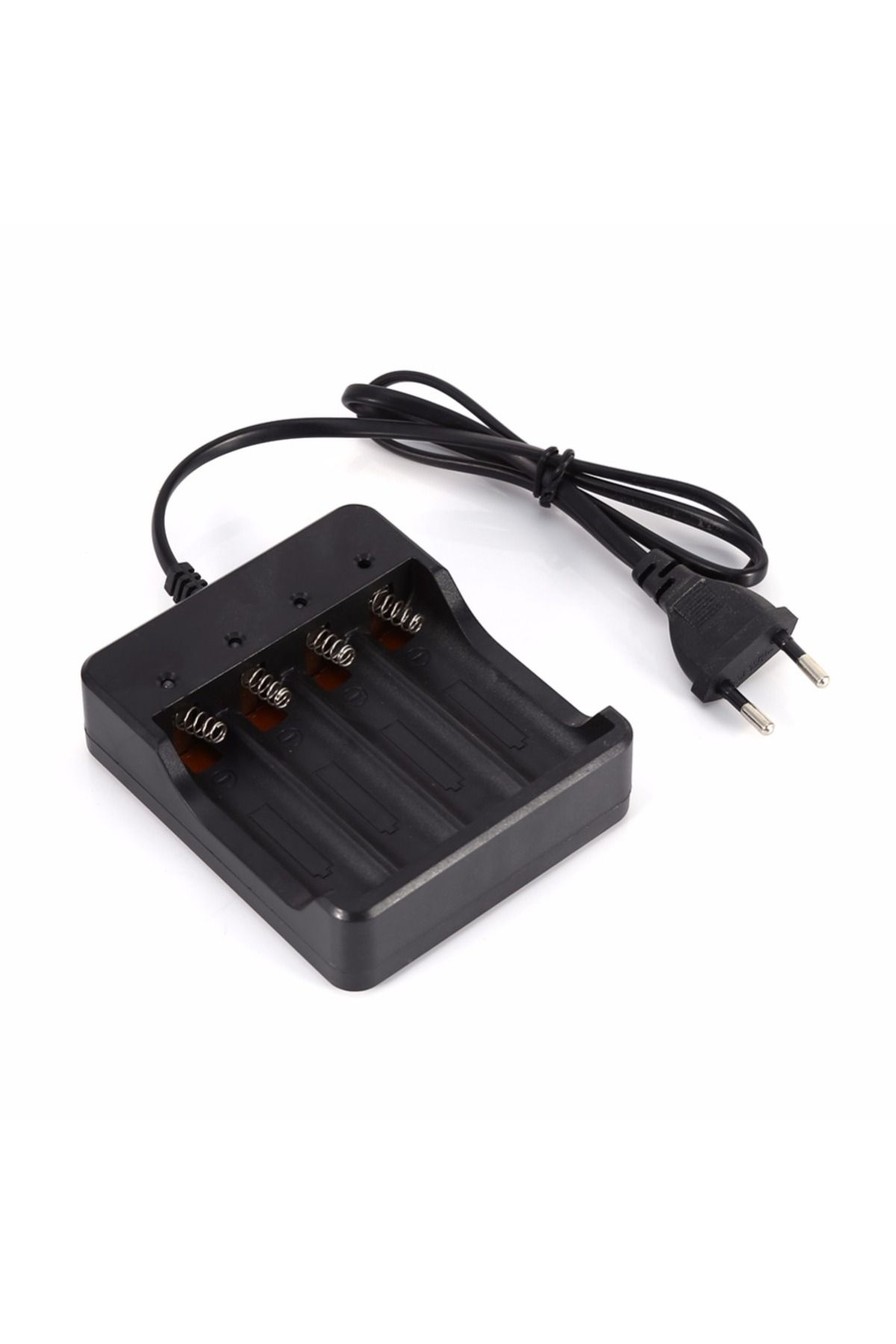 PKCAR-eu plug EU Plug Li-ion Battery Charger DC 4.2V 1.2A Output 4 Slots For 18650 Rechargeable Lithium Ba 1