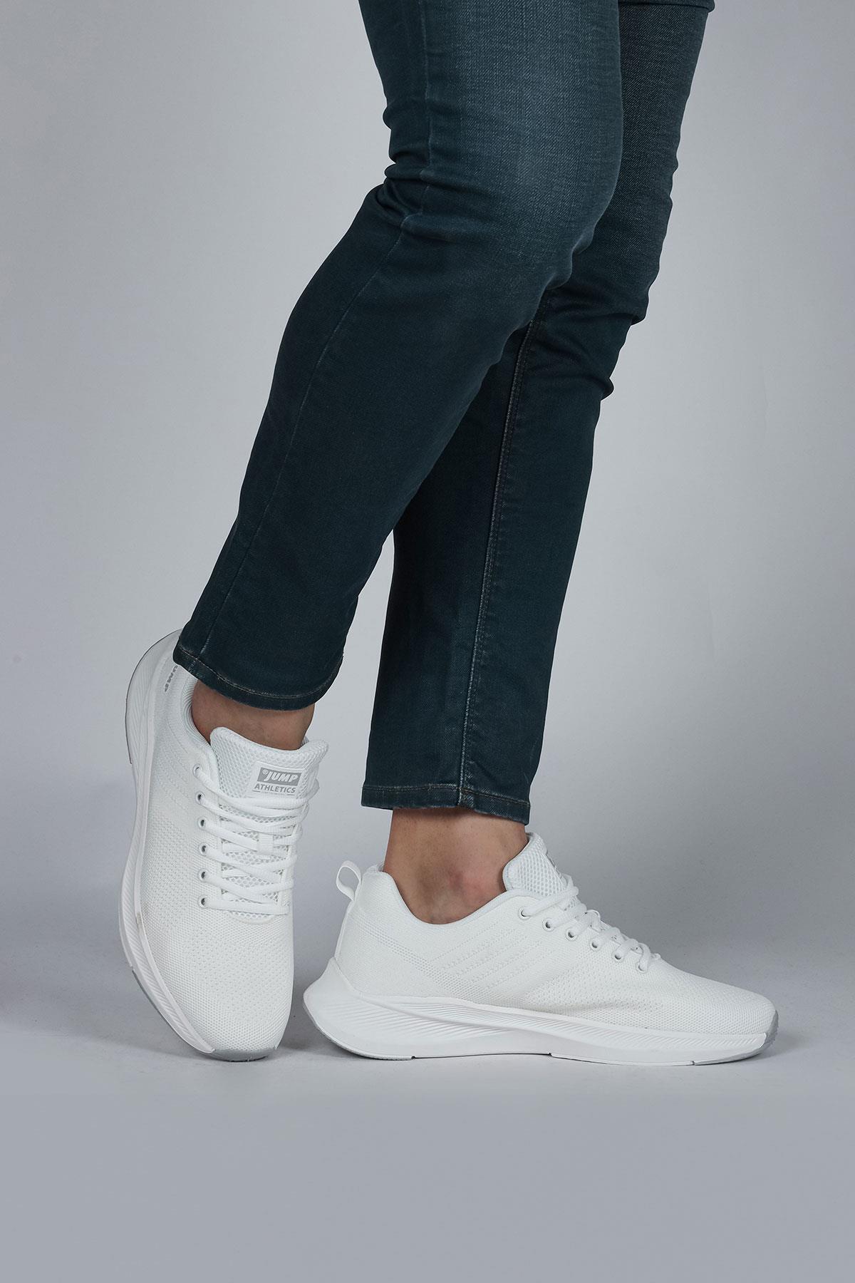 Jump 29537 Beyaz Erkek Sneaker Günlük Spor Ayakkabı görsel 3