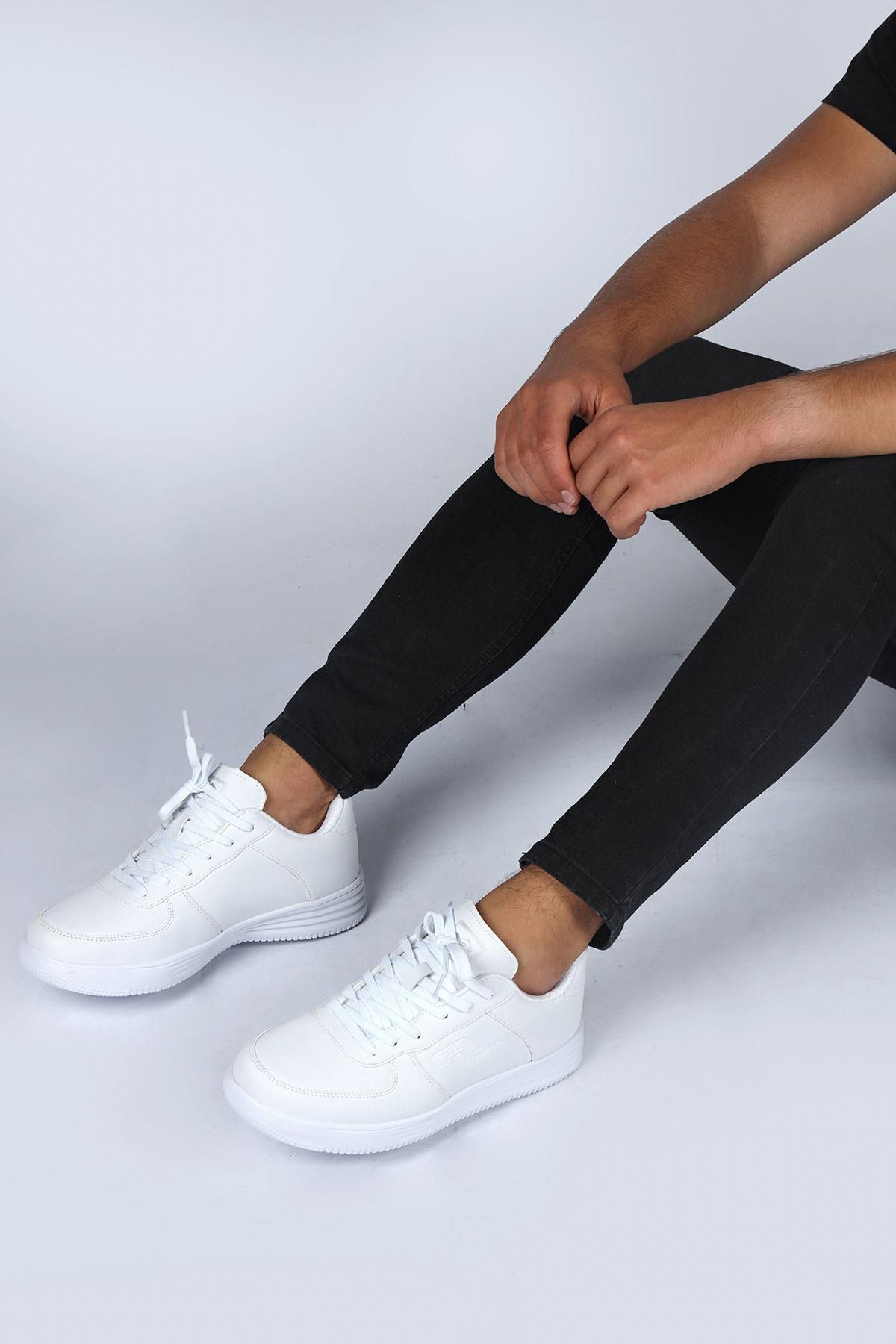 Jump-22233 White Men's Sneaker Casual Sneakers 3