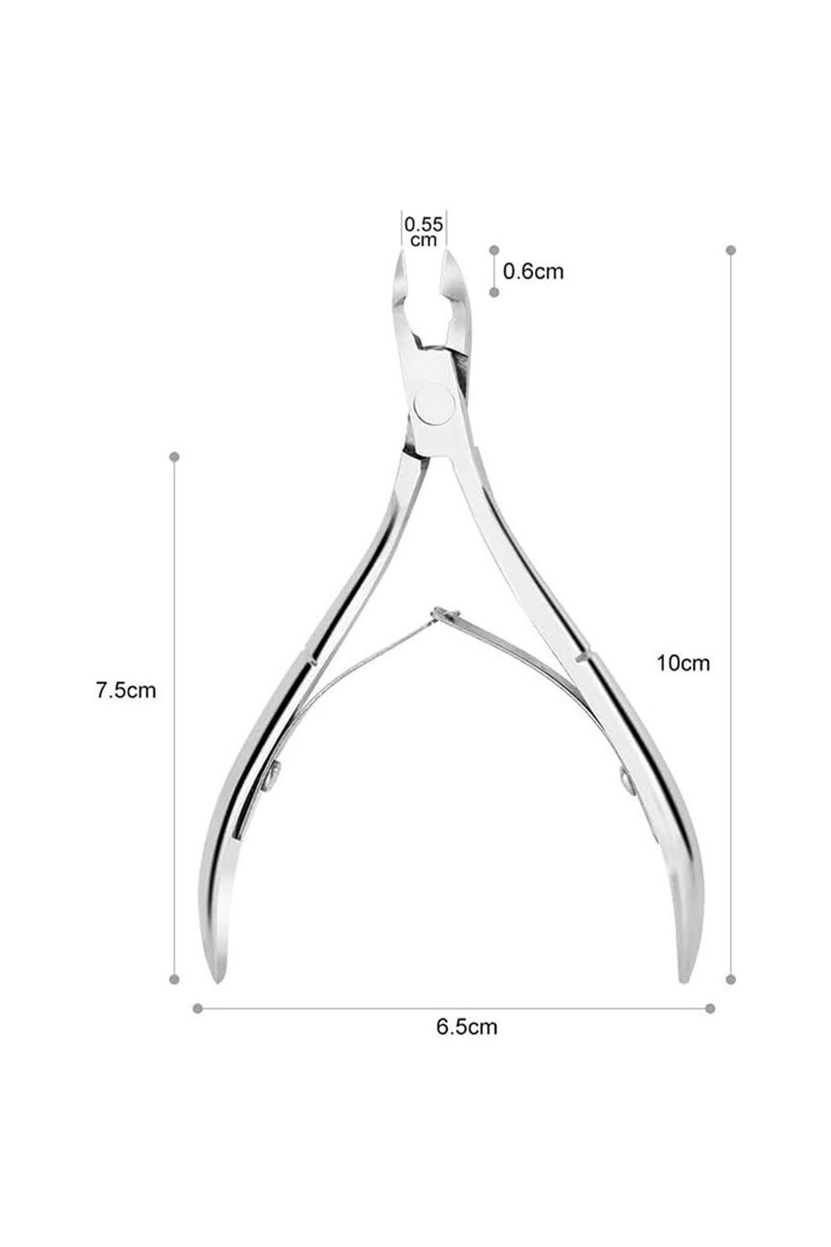 Nippes-Solingen Cuticle Nipper Double Spring Stainless Steel 29R - Comfortable & Easy To Use 2