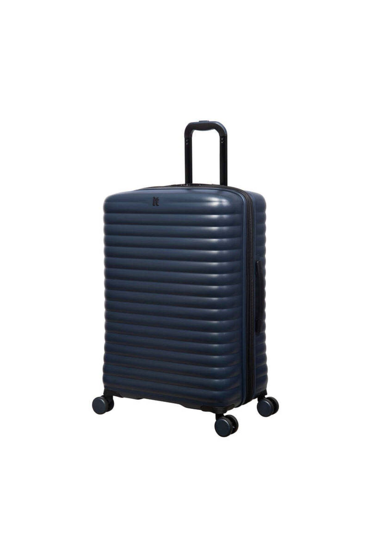 IT LUGGAGE Speedbump Lacivert Orta Boy valiz