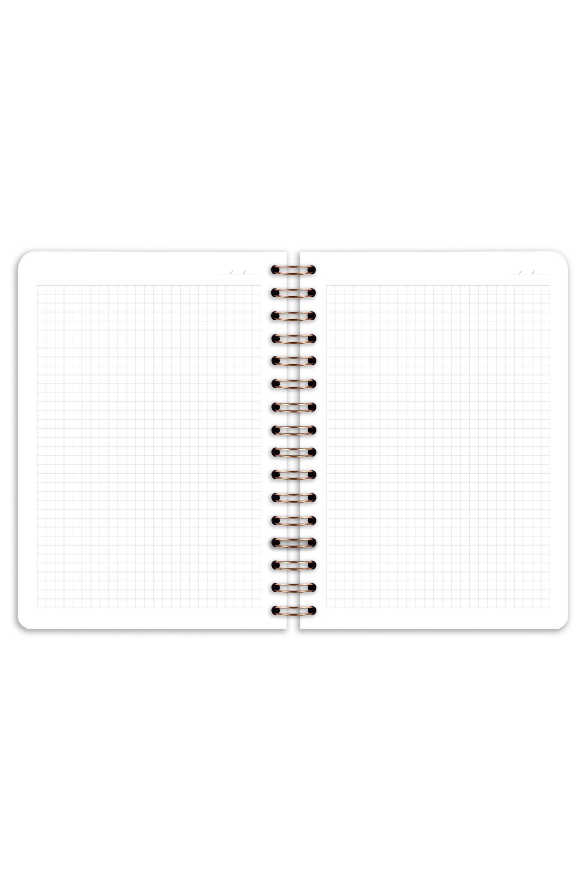 Matt Notebook-Blocnotes nedatat pe spirală elastic A5 15x21 cm 8