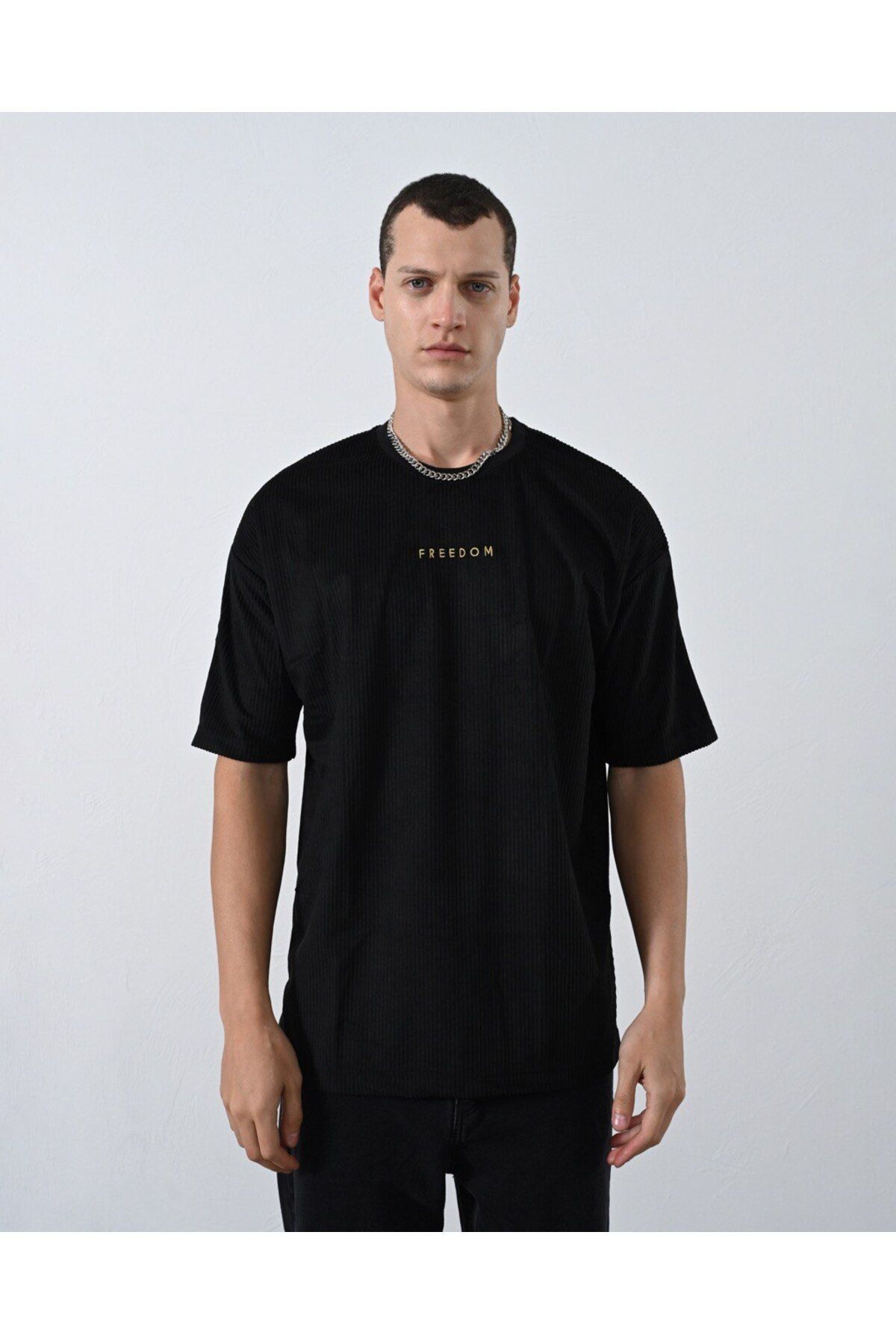MARRAKECH Freedom Kadife Oversize Unisex T-Shirt