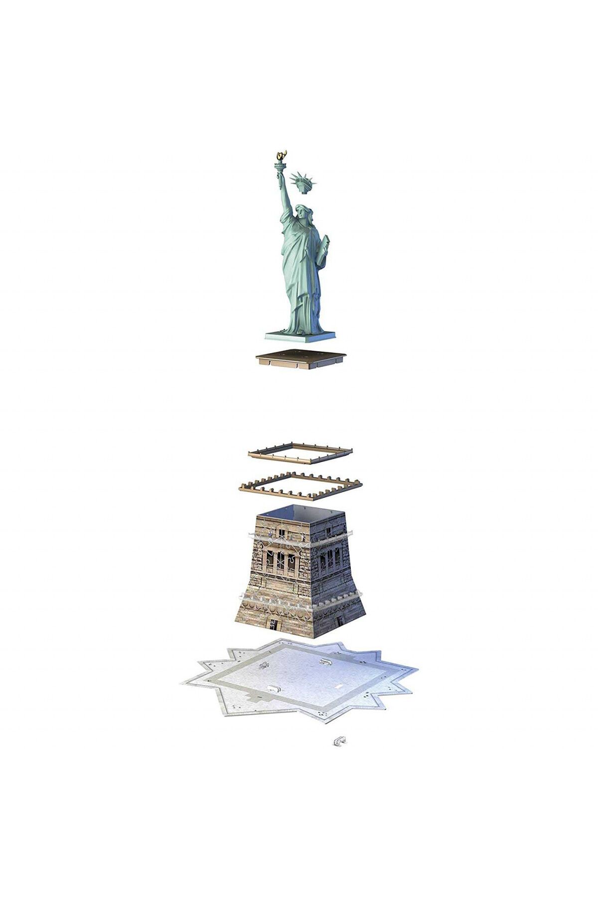 RAVENSBURGER-Puzzle 3D Statuia Libertatii 108 Piese 2