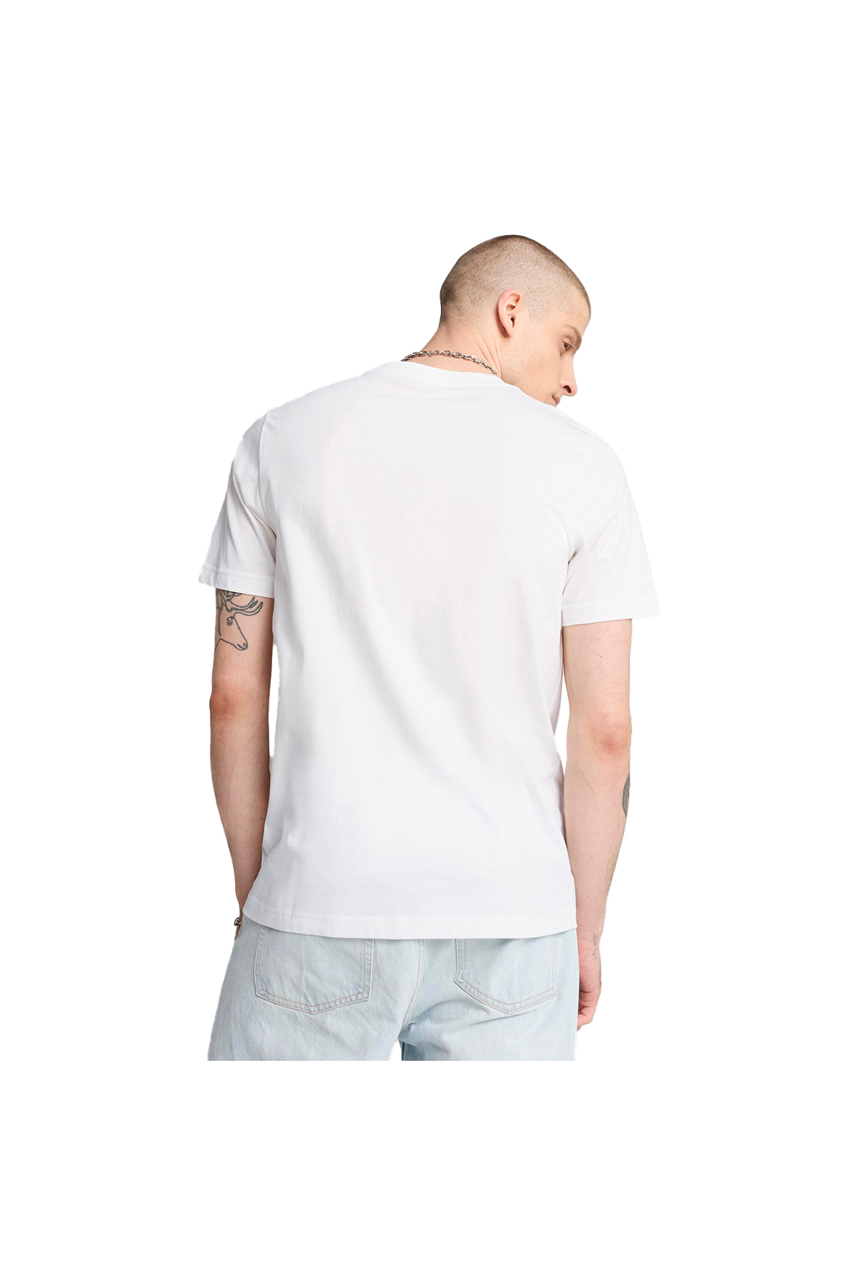Puma Graphics Icon Unisex Beyaz Günlük Stil T-Shirt 68482902 görsel 2