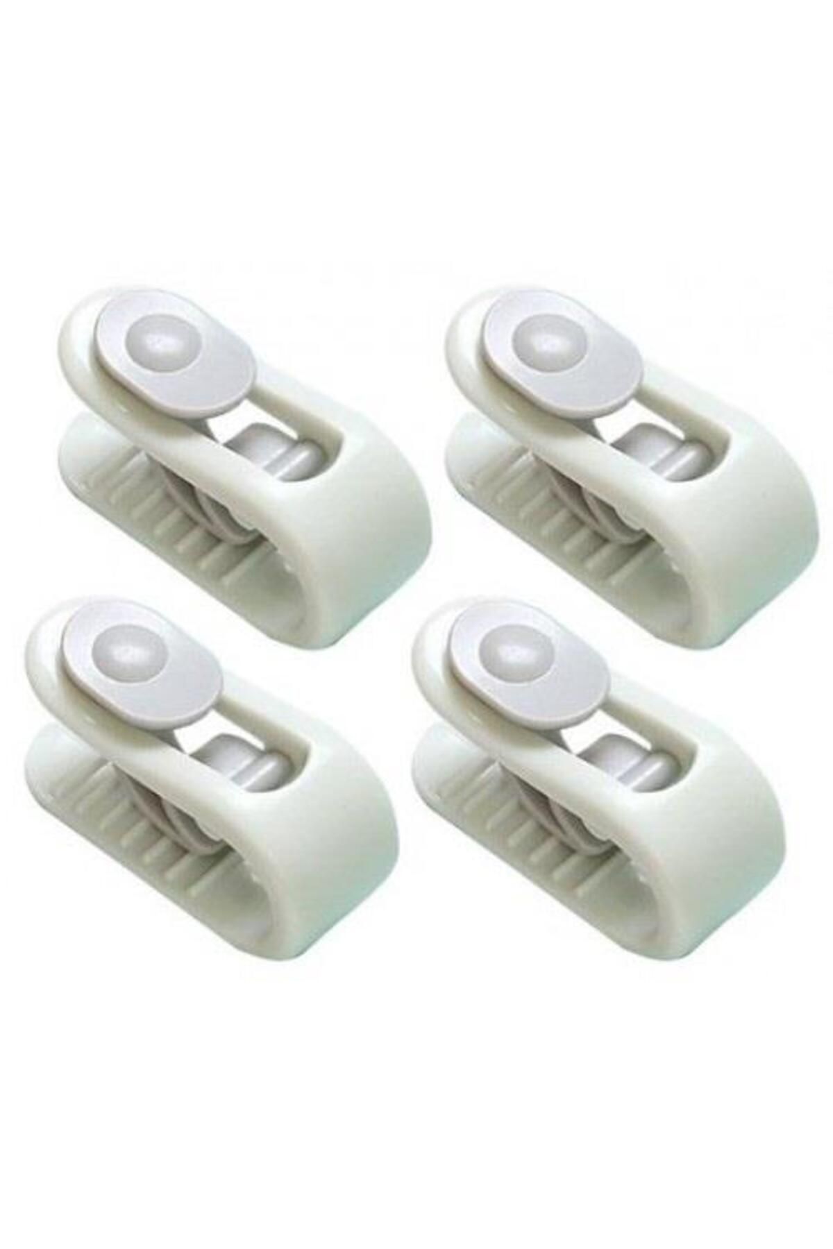 Pisicik-8 Pcs Latch Quilt Blanket Fixing Bedding Sheet Gripper Clips 6