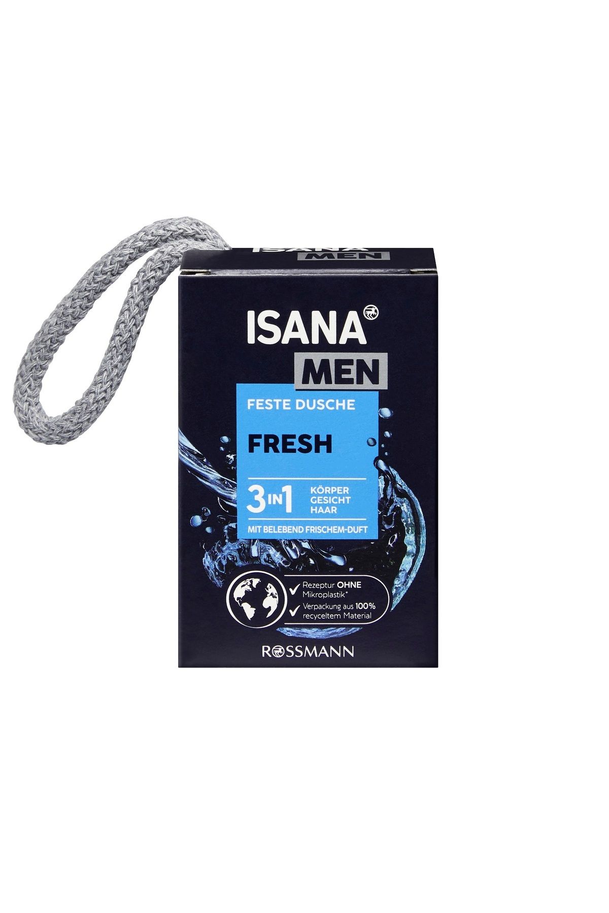 ISANA MEN Katı Duş Jeli 3in1 100 gr