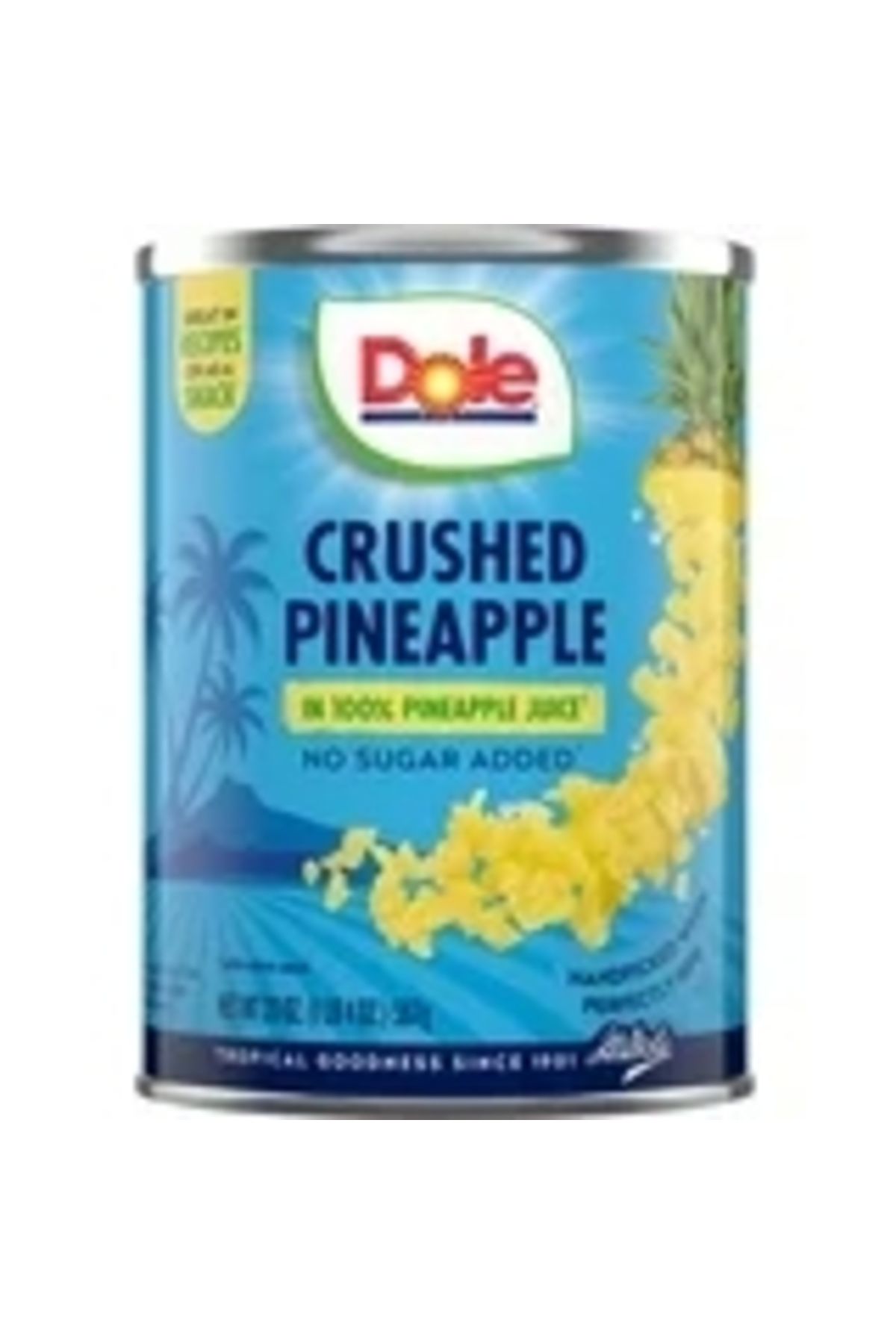 Dole Crushed Pineapple No Sugar Added 587 gr