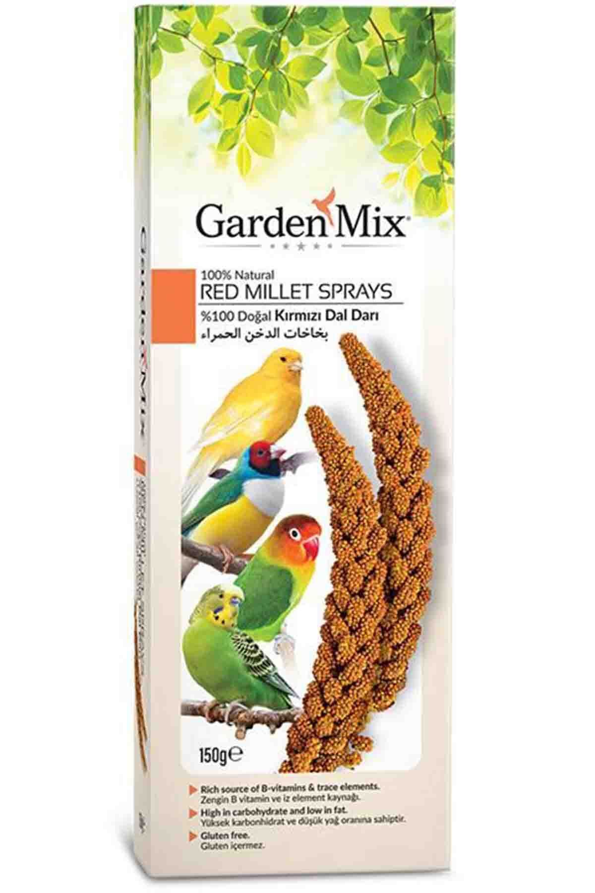 KUS Garden Mix Platin Kızıl Dal Darı