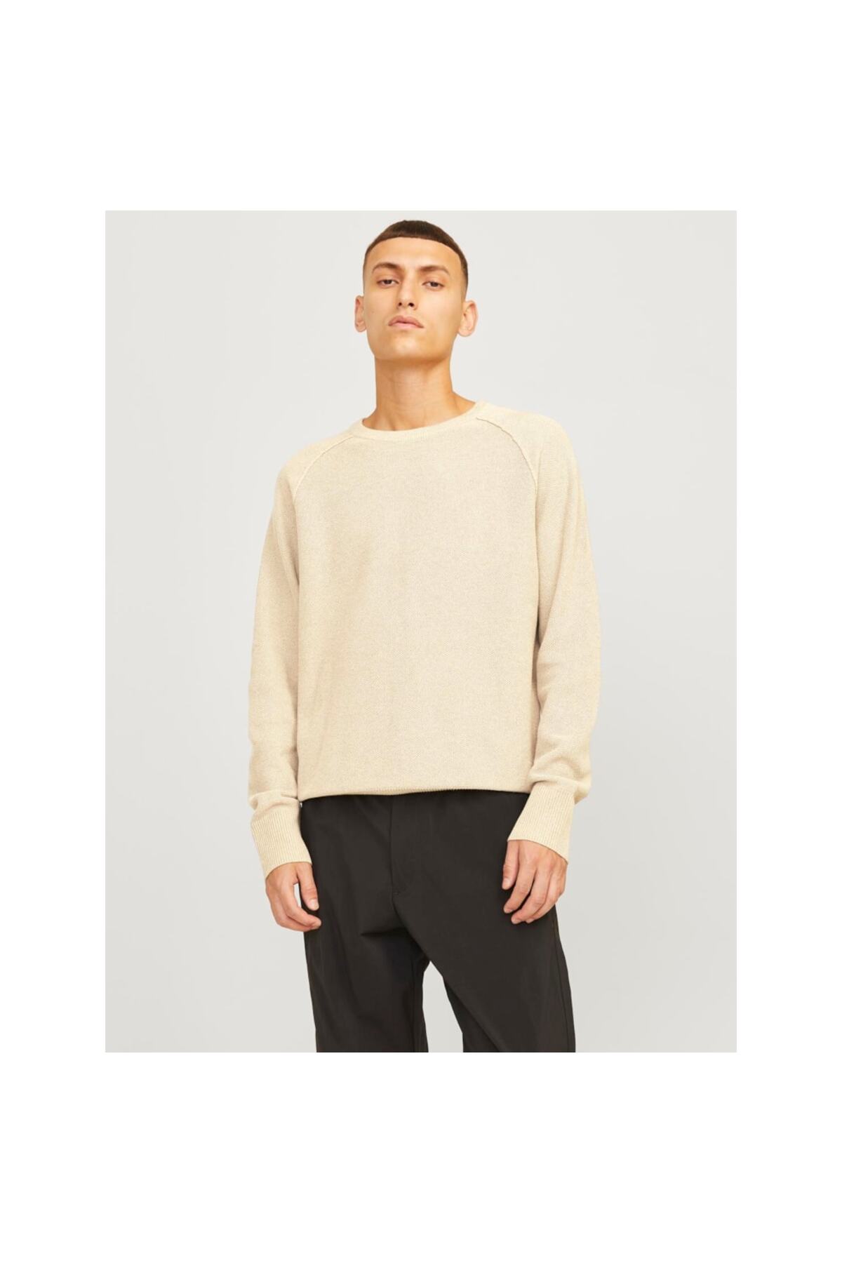 پلیور مردانه راسته آستین بلند | جک اند جونز Jack & Jones 12264525 - تصویر 4