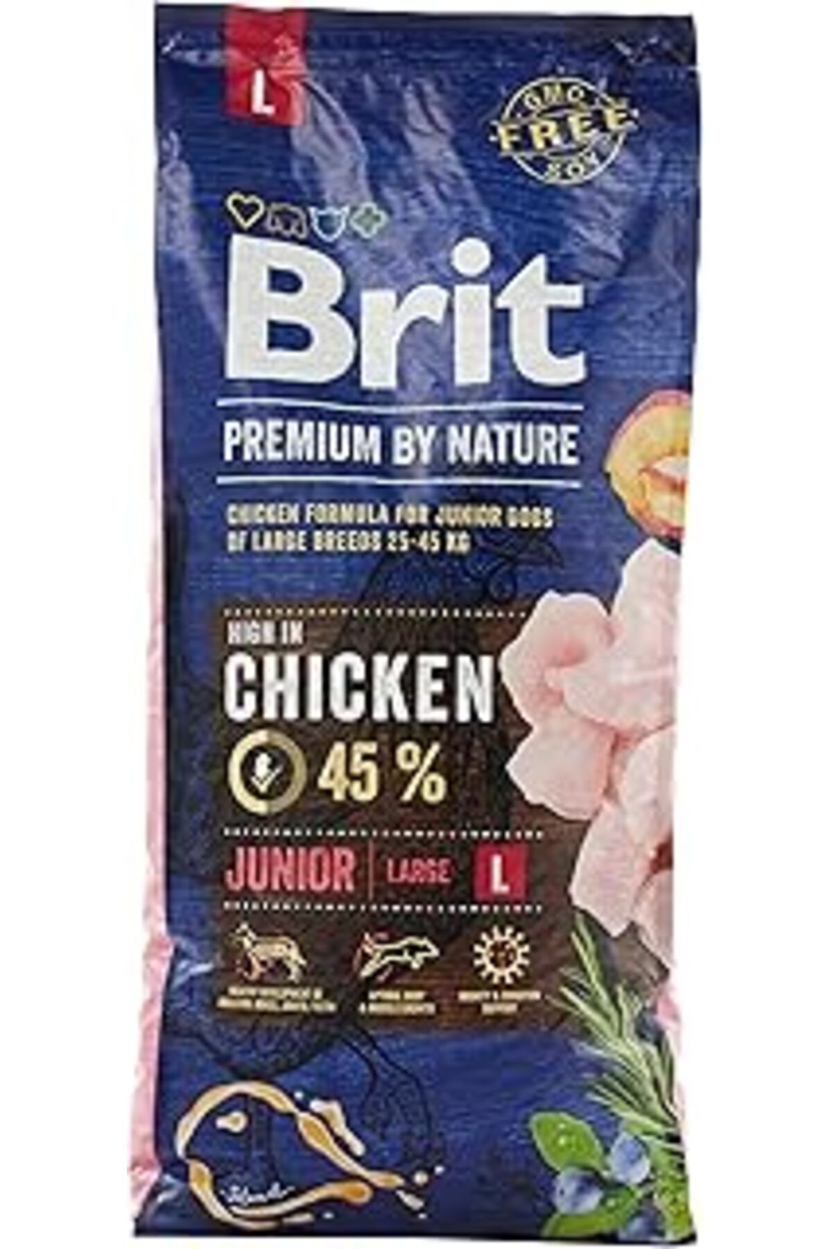 shop Brit Premium By Nature Kuru Köpek Sı, Büyük Irk, Tavuk Ve Pirinç, 15 Kg