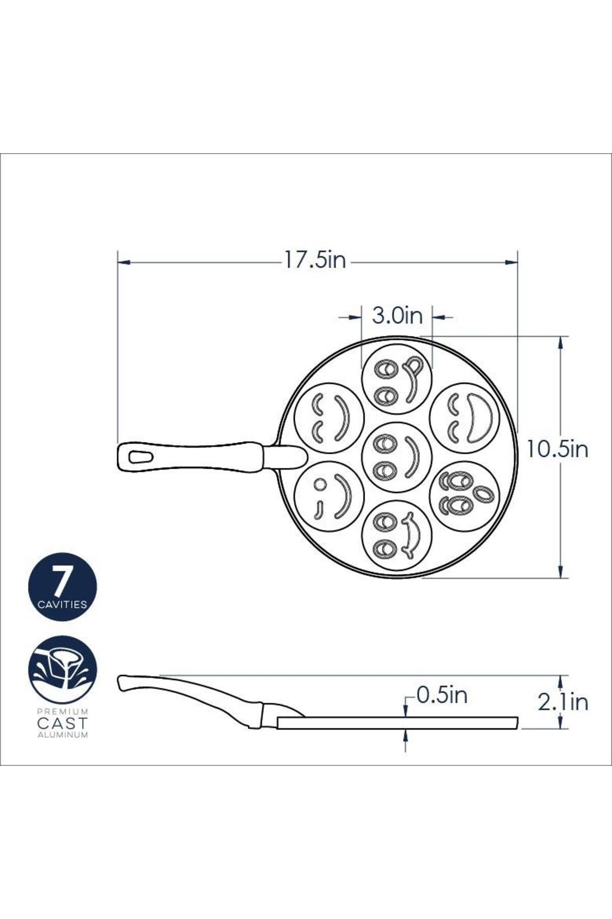 nordicware-Smiling Faces Pancake Pan 2