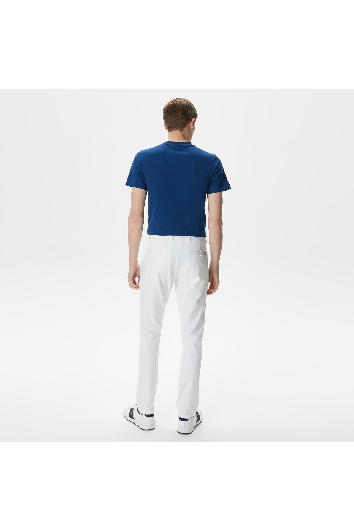 شلوار سفید مردانه باریک و Lacoste