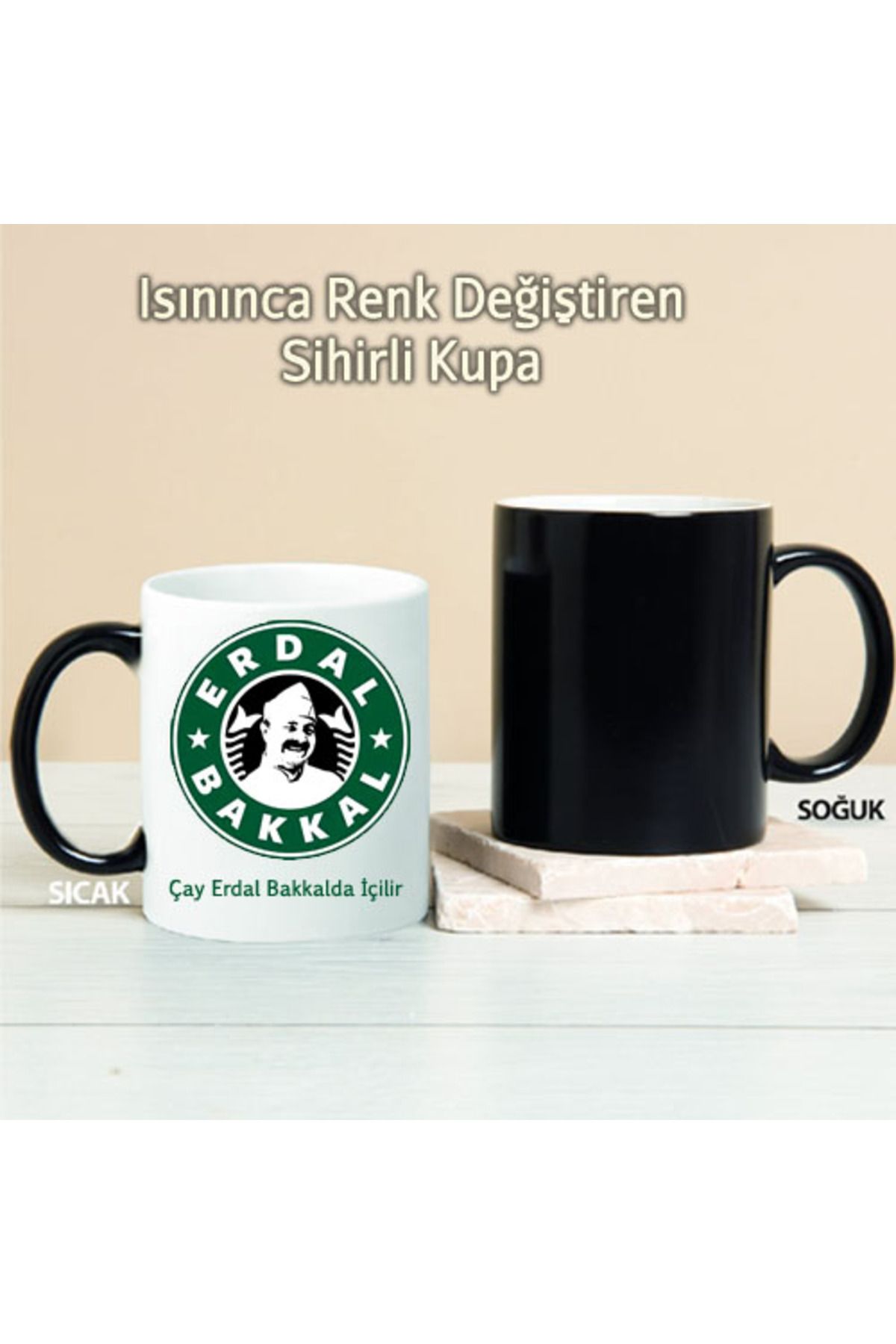 feifei Çay Erdal Bakkalda İçilir Kişiye Özel Sihirli Kupa Pi240