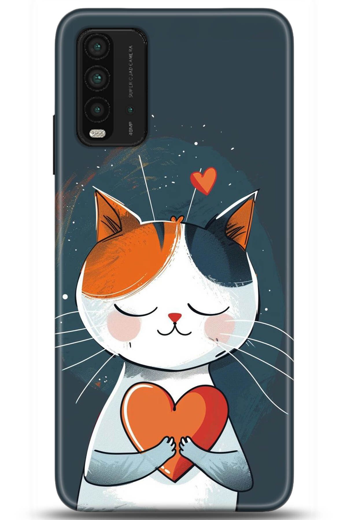 Noprin Xiaomi Redmi 9T Kılıf HD Baskılı Kılıf - Happiness Series 5209
