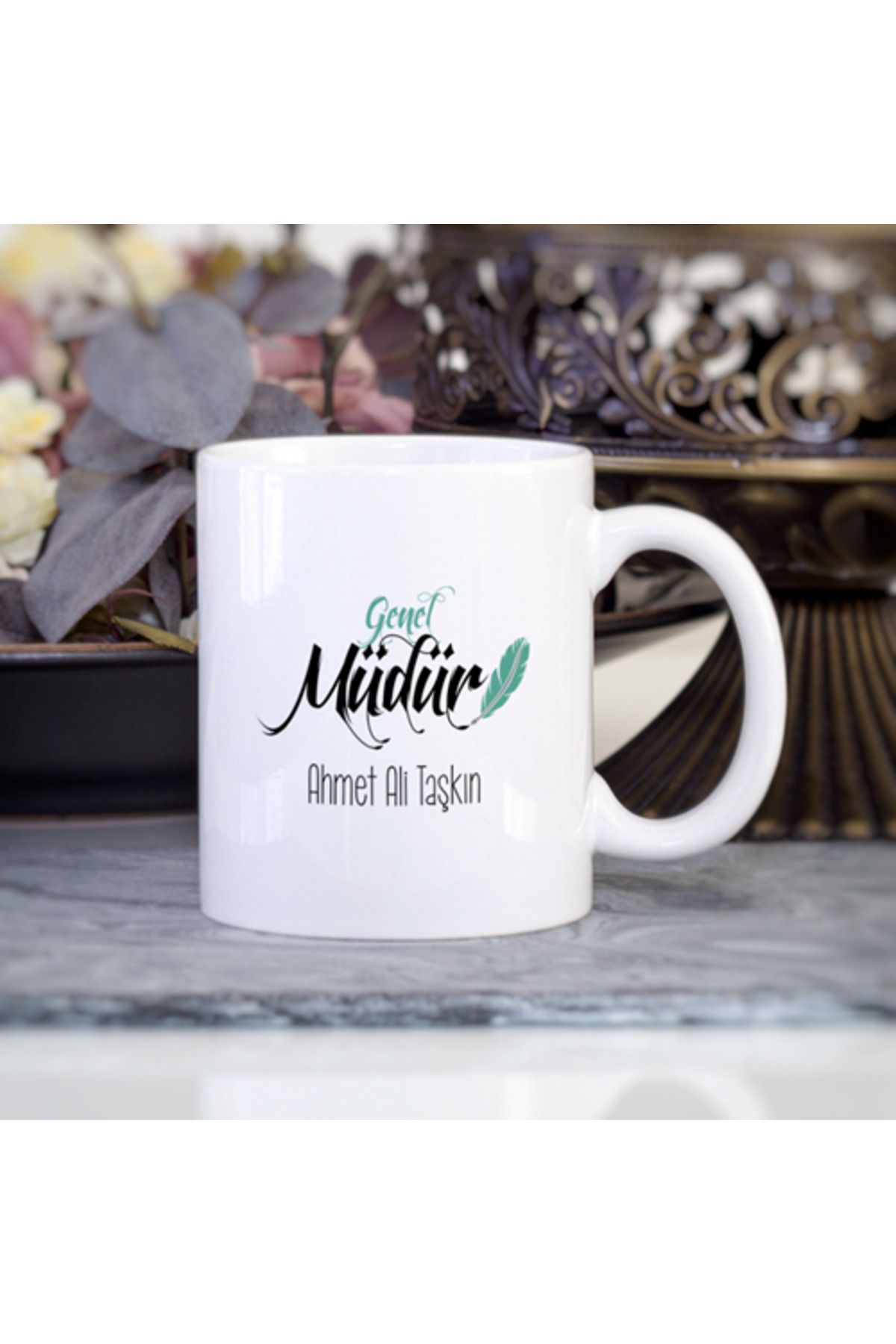 feifei Kişiye Özel Genel Müdür Kupa Bardak