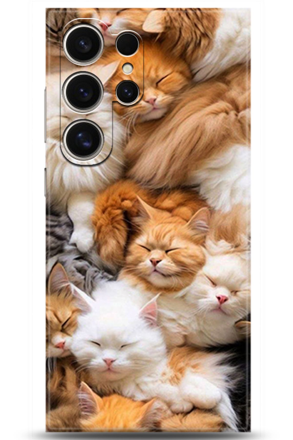 Noprin Samsung Galaxy S25 Ultra Kılıf HD Baskılı Kılıf - Happiness Series 5234