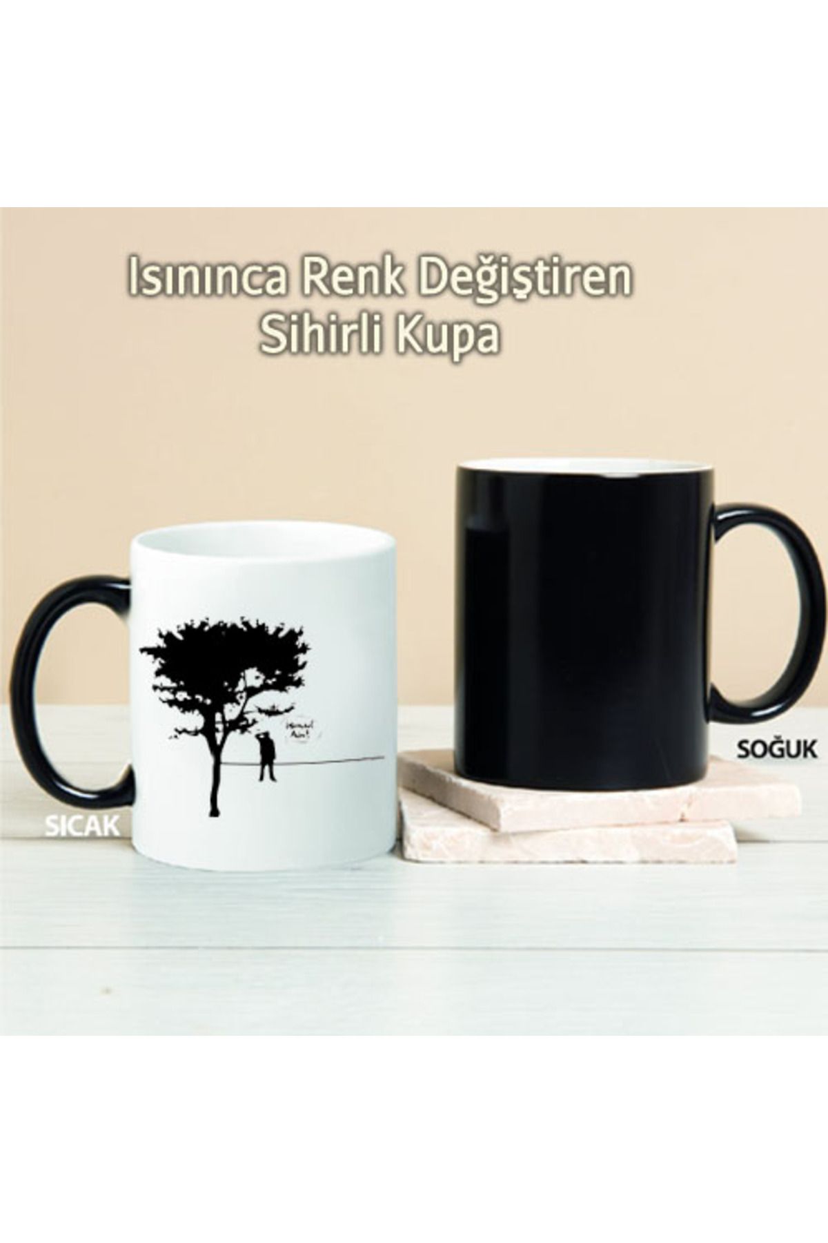 feifei İsmail Abi Kişiye Özel Sihirli Kupa Pi231