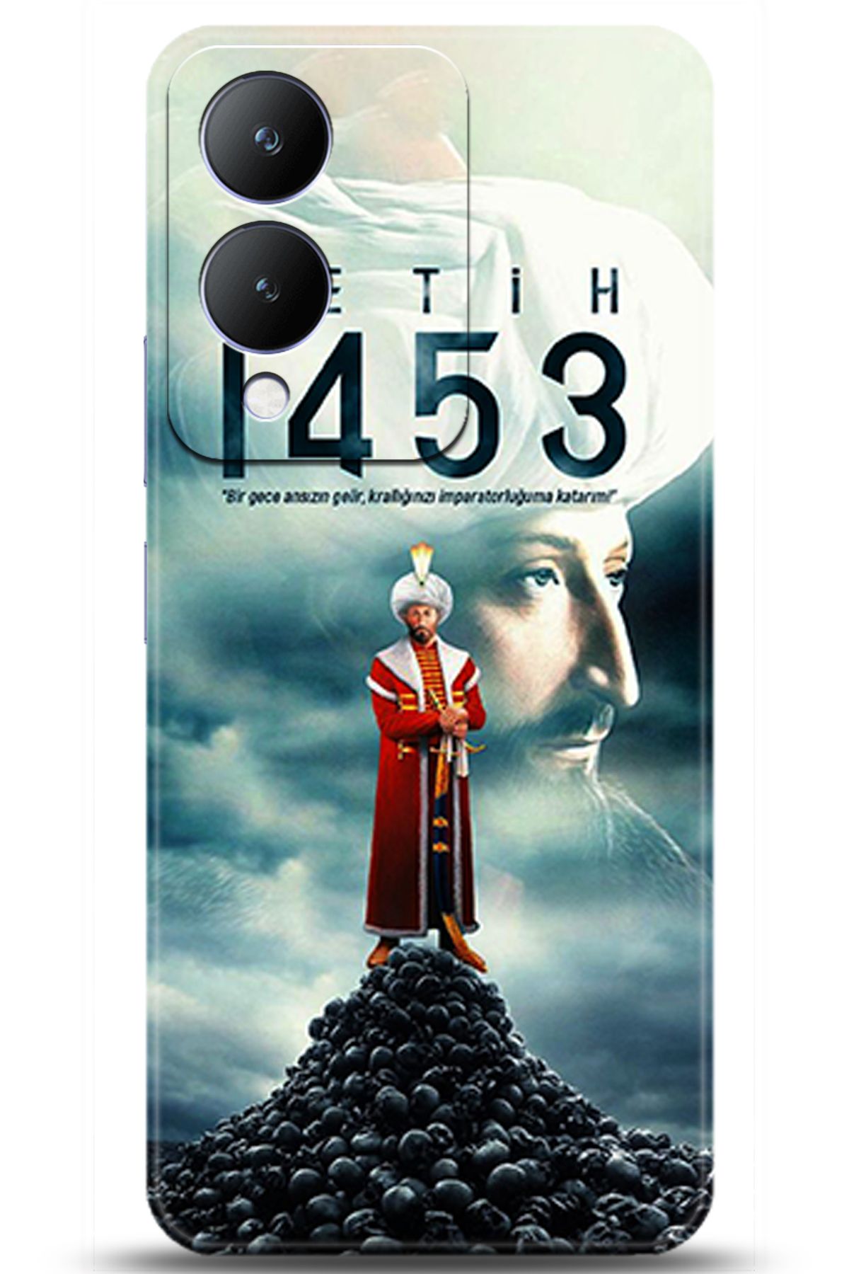 Noprin Vivo Y17S Kılıf HD Baskılı Kılıf - Happiness Series 5219