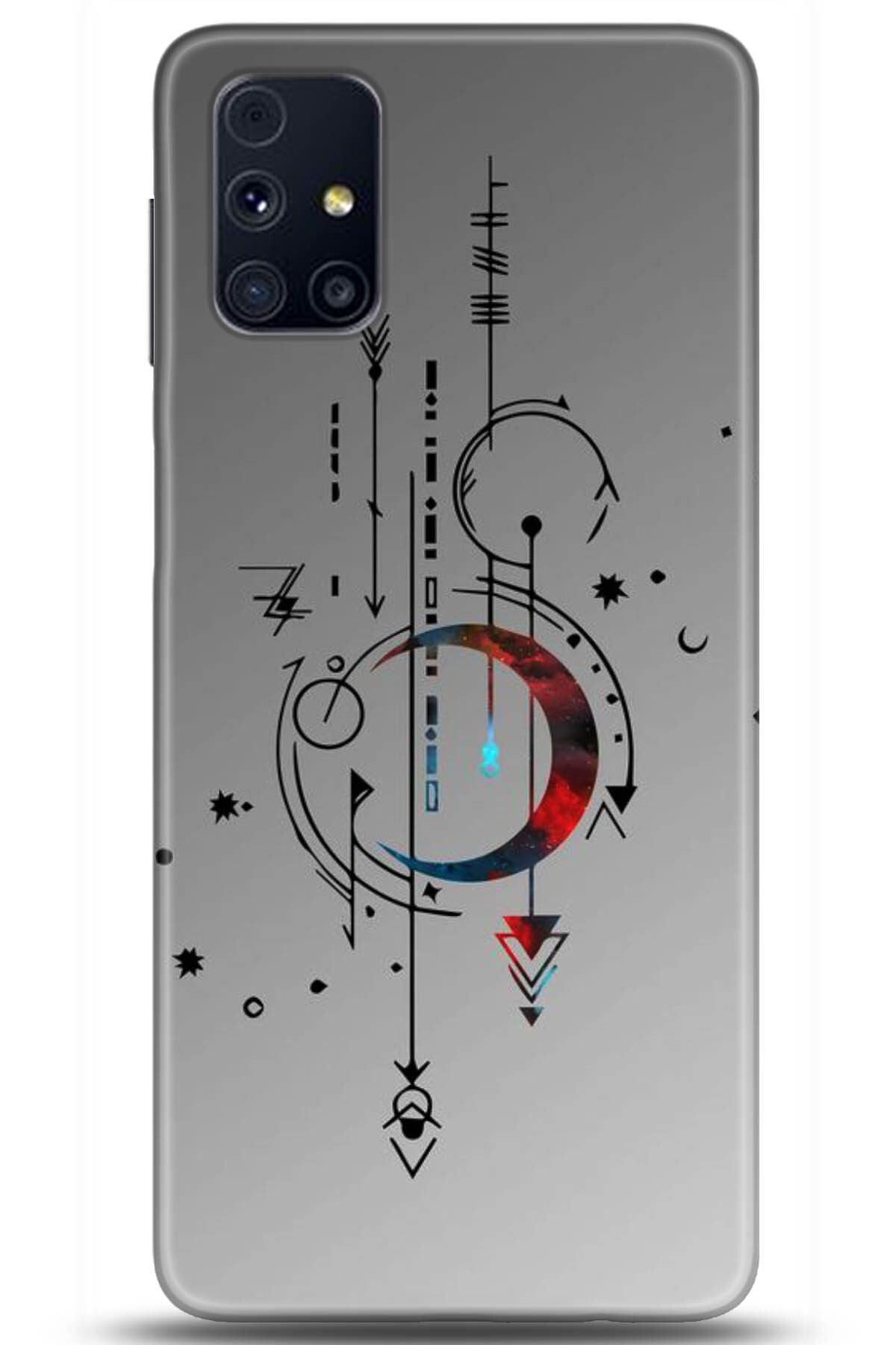 Noprin Samsung Galaxy M31s Kılıf HD Baskılı Kılıf - Happiness Series 5182