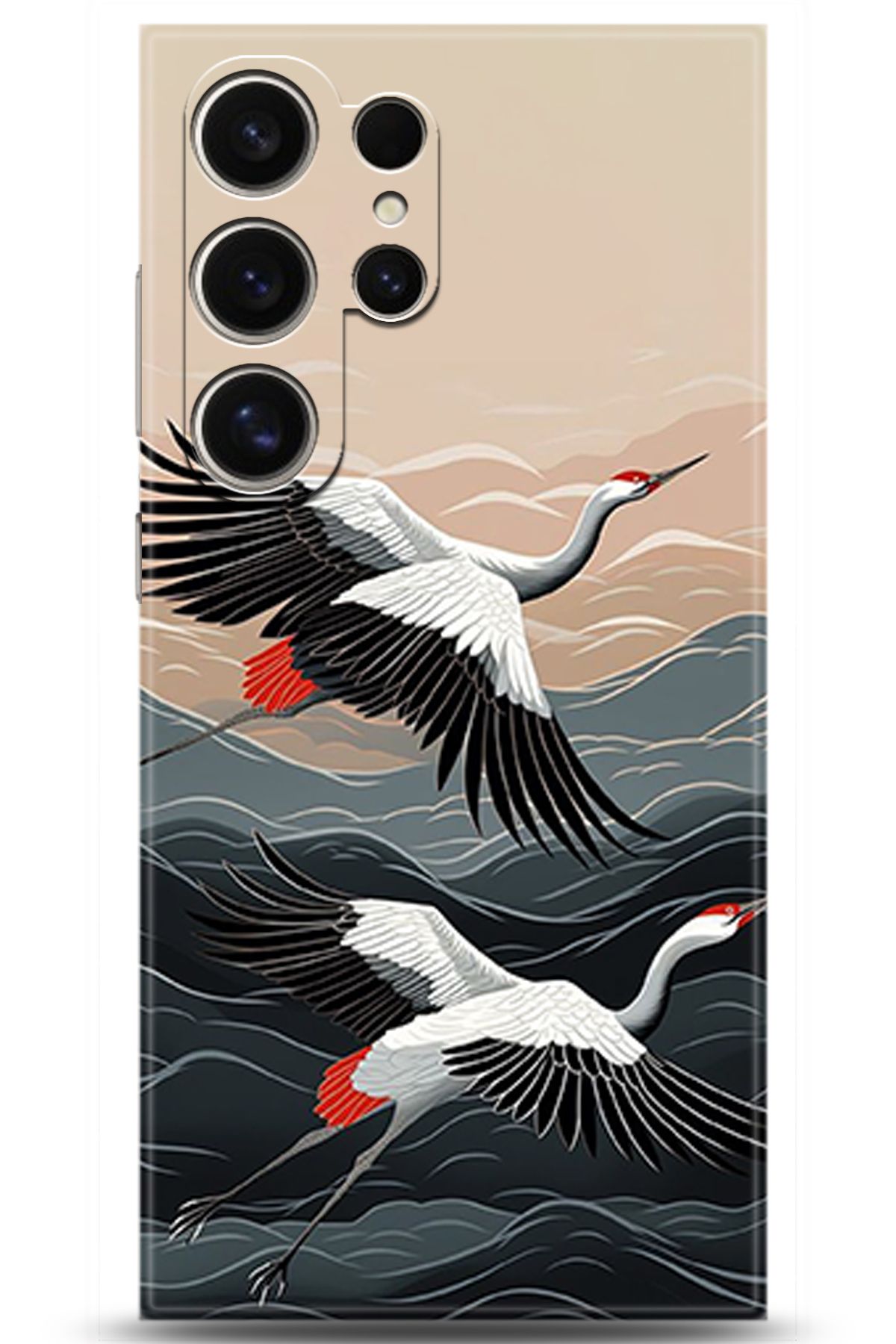 Noprin Samsung Galaxy S25 Ultra Kılıf HD Baskılı Kılıf - Happiness Series 5232