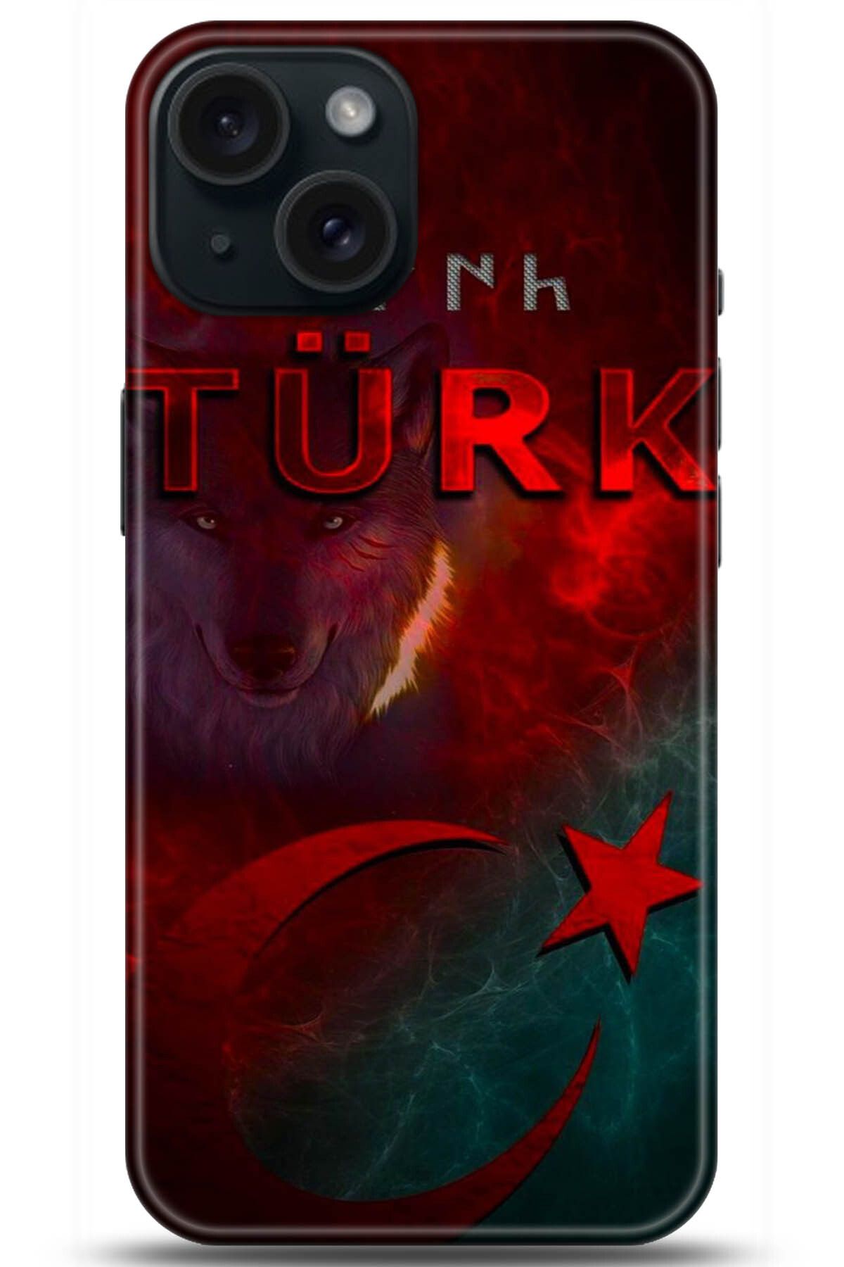 Noprin Apple iPhone 15 PLus Kılıf HD Baskılı Kılıf - Happiness Series 5188