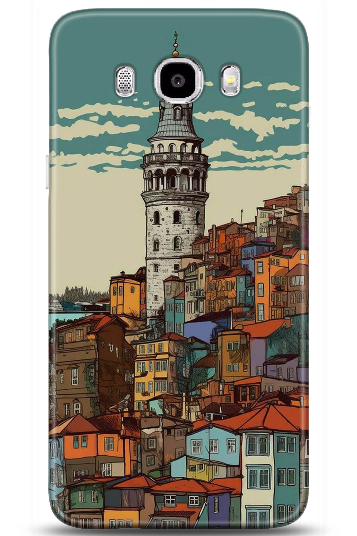 Noprin Samsung Galaxy J5 2016 Kılıf HD Baskılı Kılıf - Happiness Series 5199