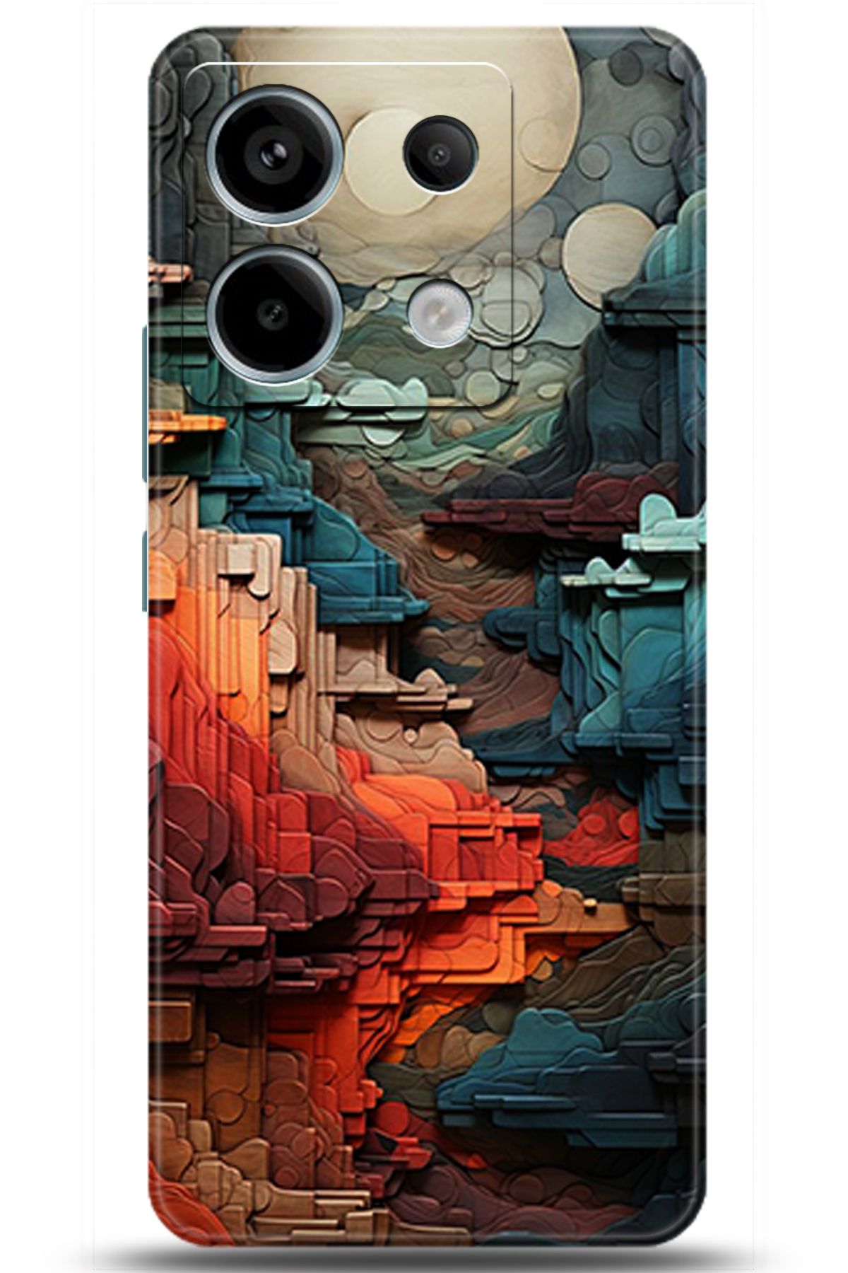 Noprin Xiaomi Redmi Note 13 Pro 5G Kılıf HD Baskılı Kılıf - Happiness Series 5218