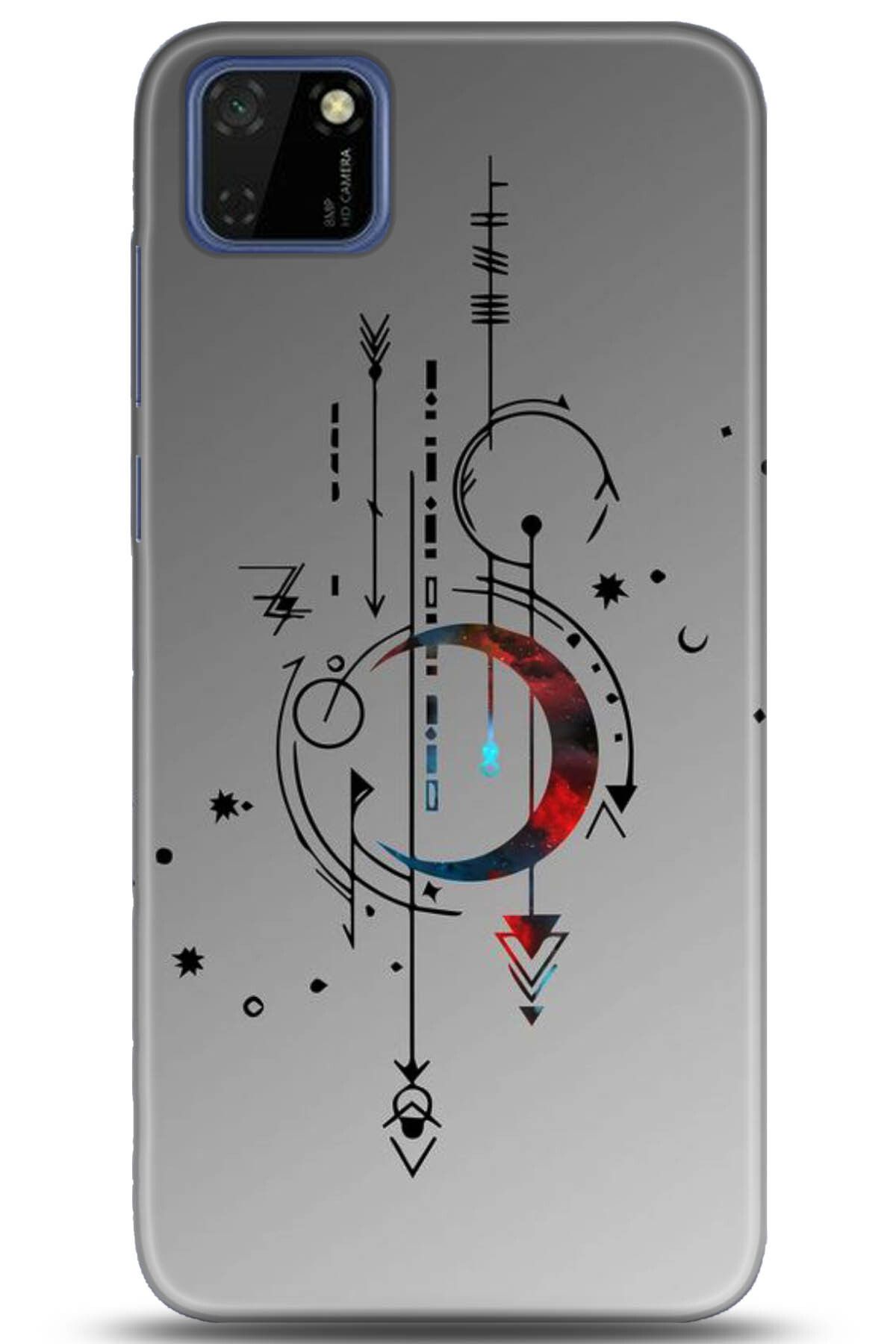 Noprin Huawei Y5P Kılıf HD Baskılı Kılıf - Happiness Series 5182
