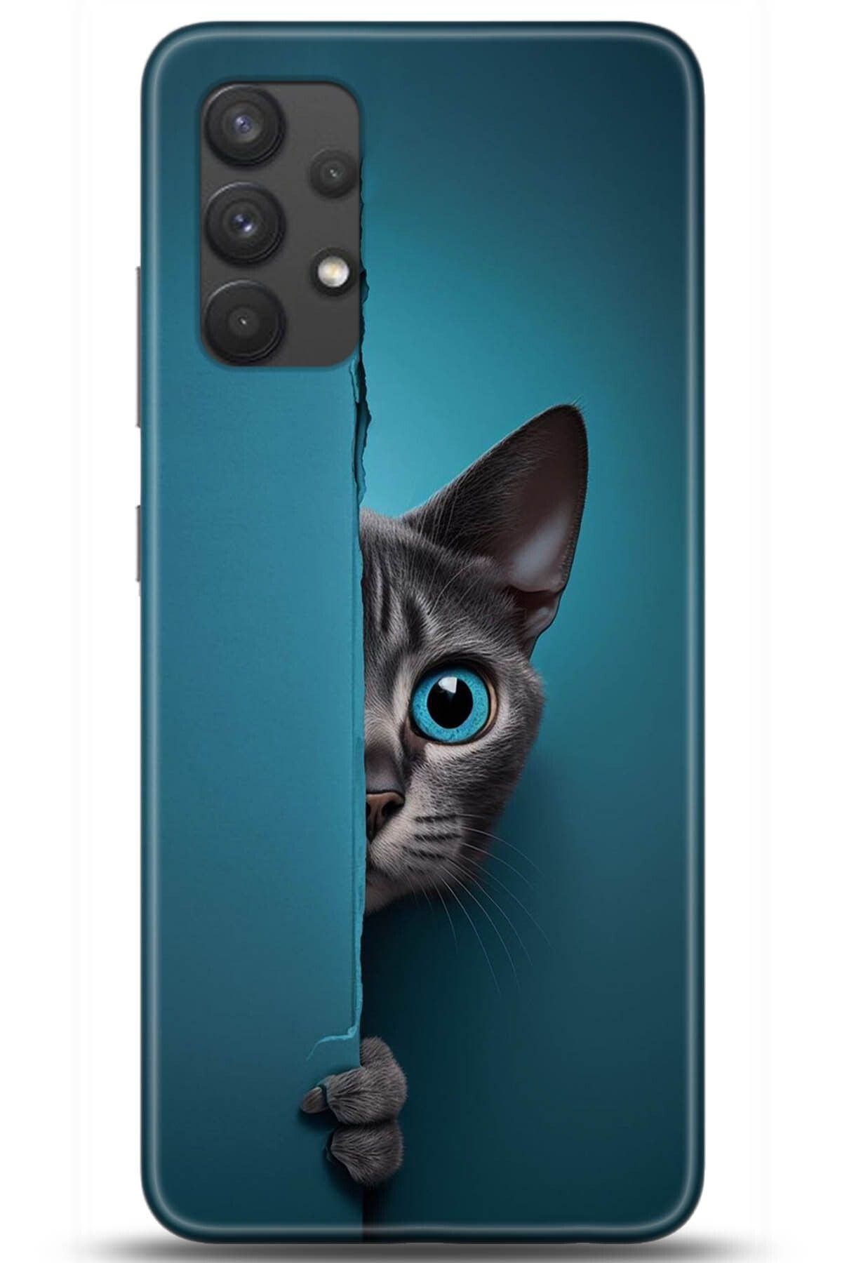 Noprin Samsung Galaxy A32 4G Kılıf HD Baskılı Kılıf - Happiness Series 5204