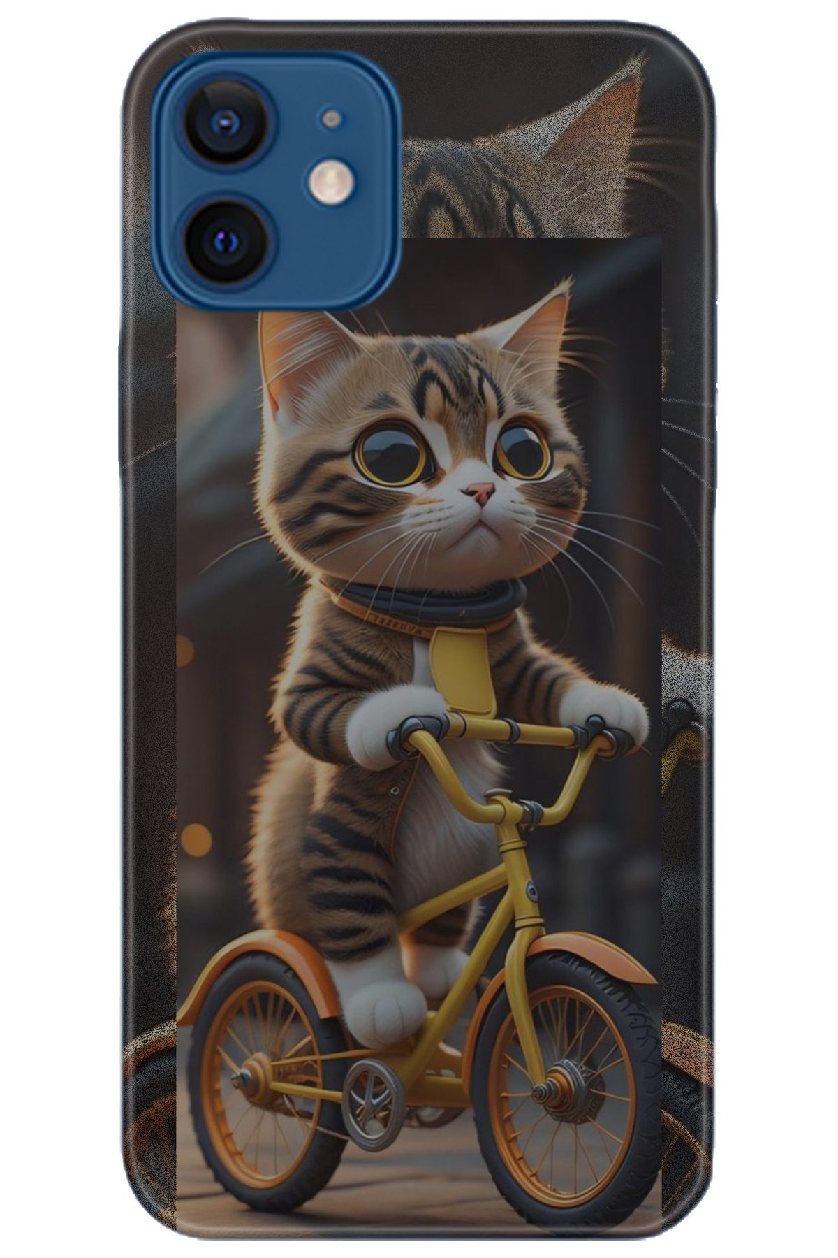 Noprin Apple iPhone 12 Mini Kılıf HD Baskılı Kılıf - Happiness Series 5195