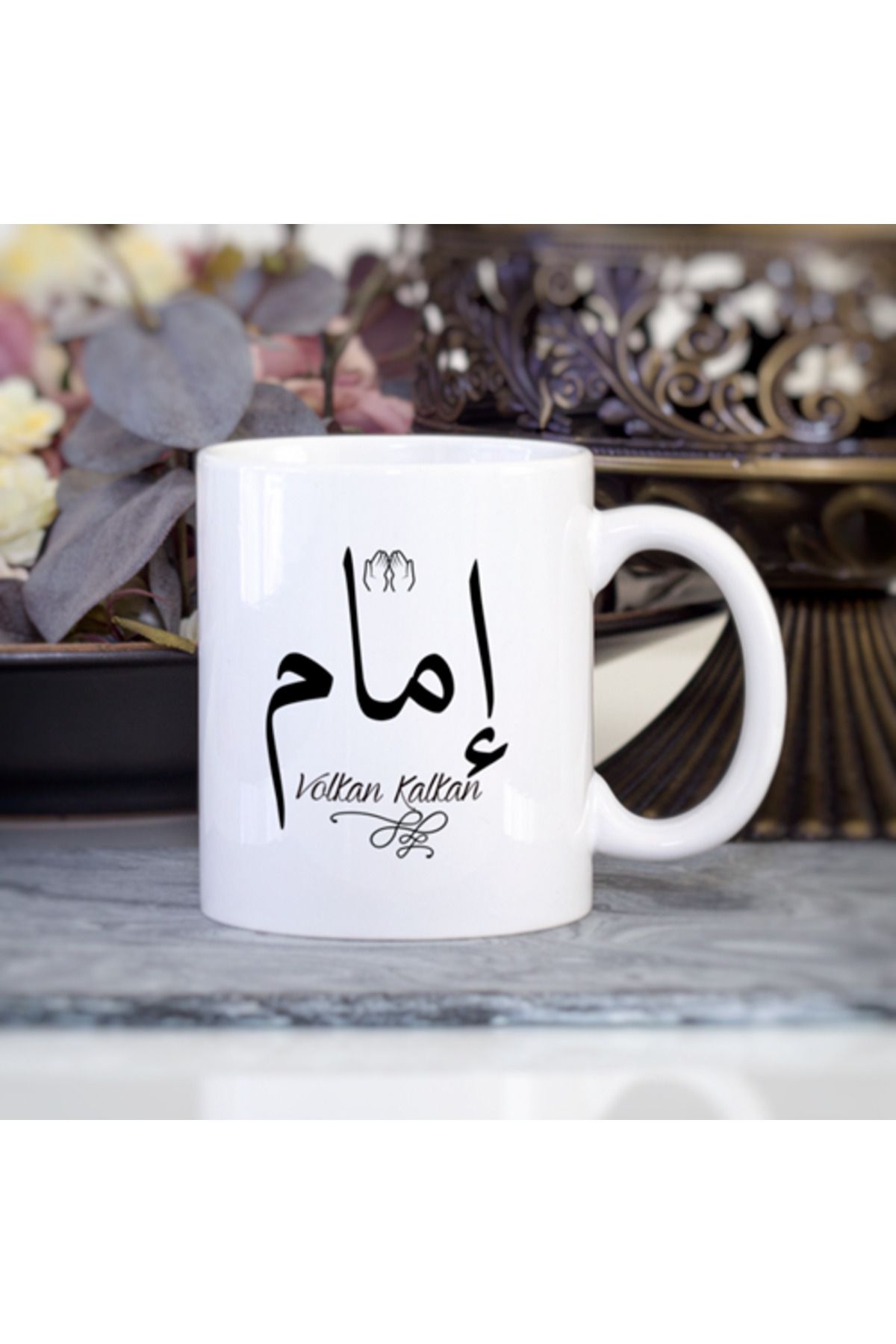 feifei Kişiye Özel İmam Kupa Bardak