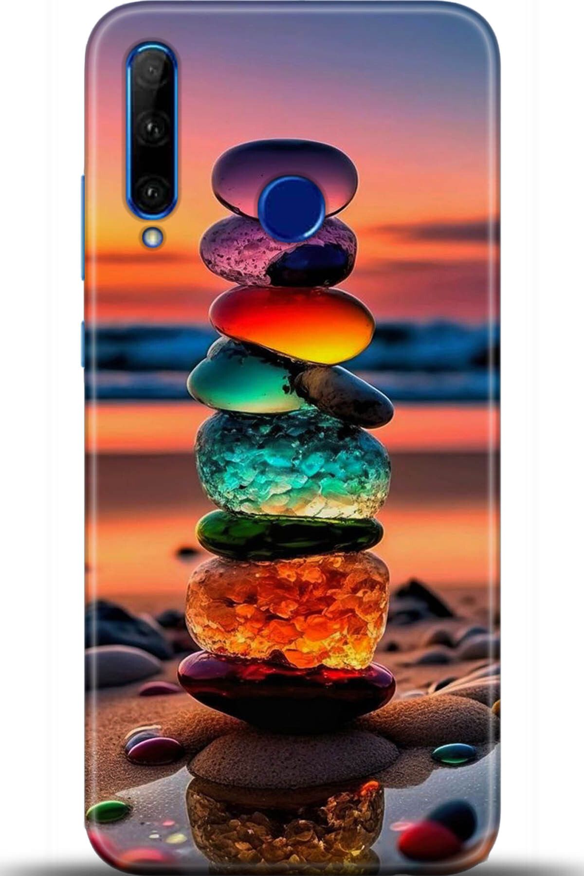 Noprin Huawei Honor 20 Lite Kılıf HD Baskılı Kılıf - Happiness Series 5235