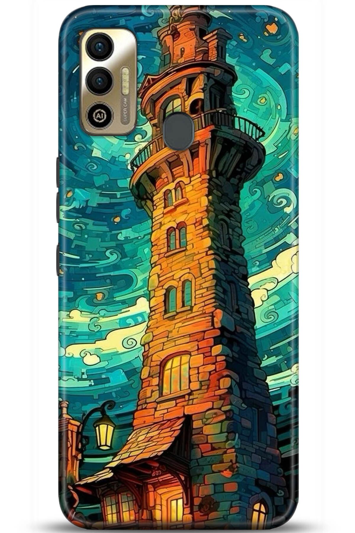 TECNO Spark 7T Kılıf HD Baskılı Kılıf - Happiness Series 5233