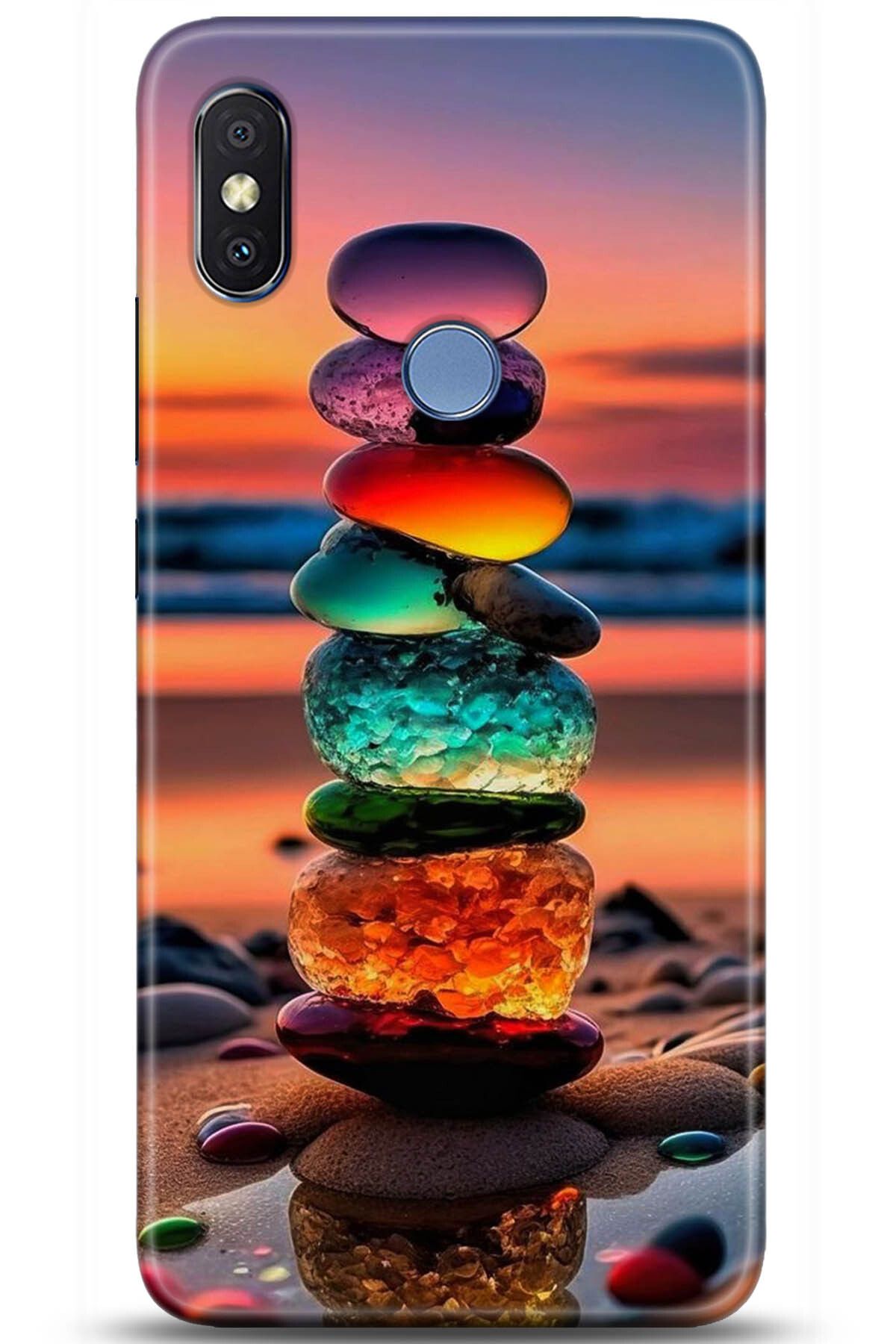 Noprin Xiaomi Redmi S2 Kılıf HD Baskılı Kılıf - Happiness Series 5235