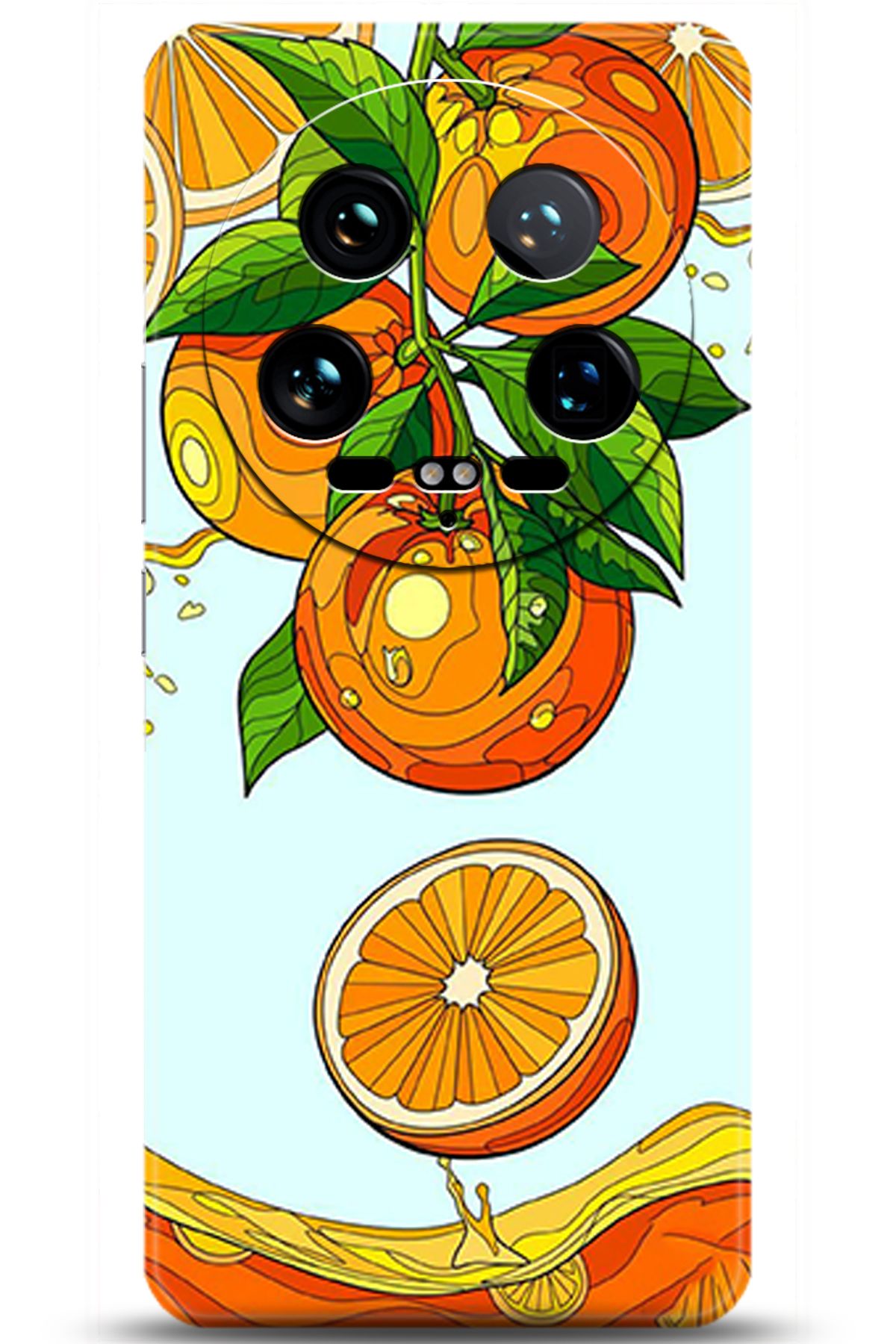 Noprin Xiaomi 14 Ultra Kılıf HD Baskılı Kılıf - Happiness Series 5202