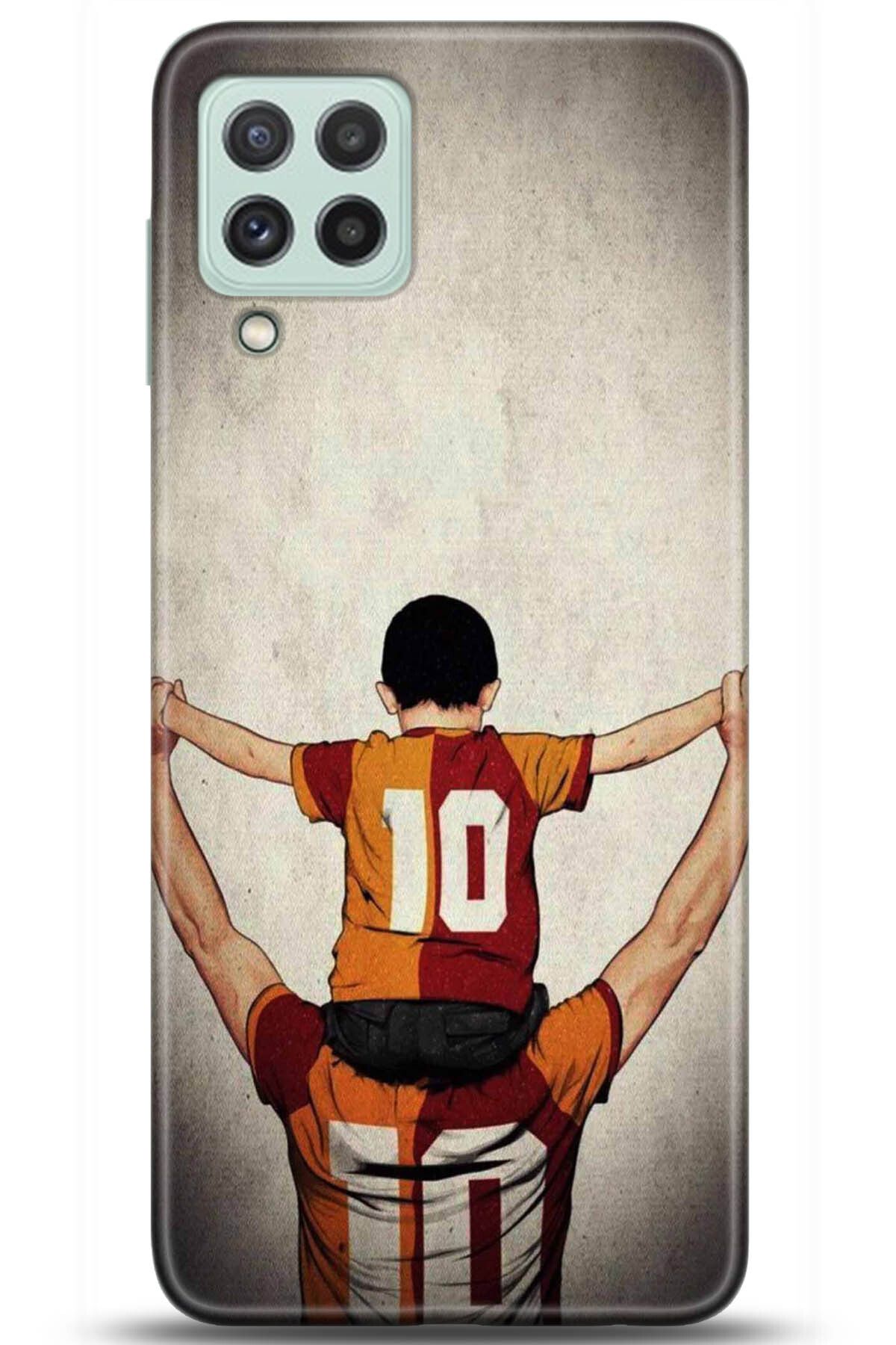 Noprin Samsung Galaxy M22 Kılıf HD Baskılı Kılıf - Happiness Series 5193
