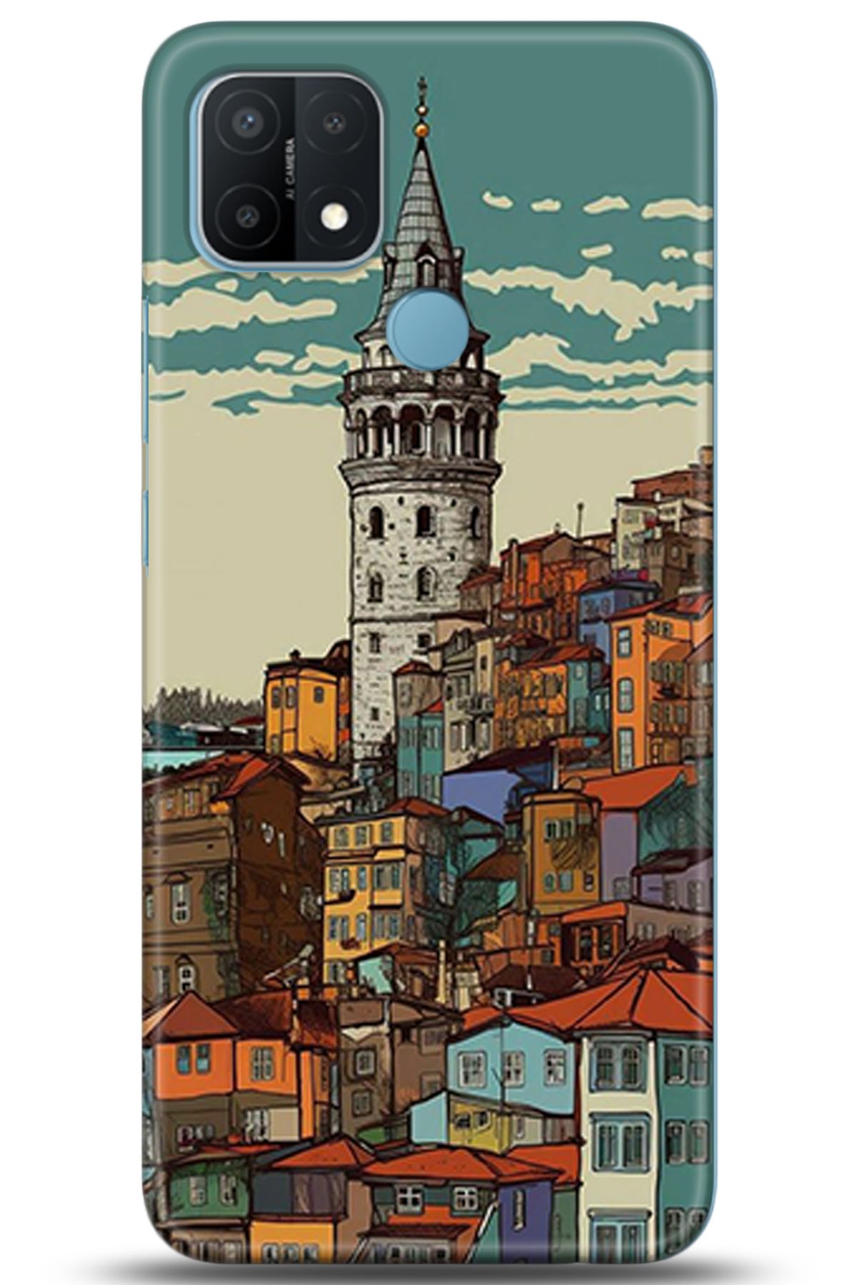 OPPO A15 Kılıf HD Baskılı Kılıf - Happiness Series 5199