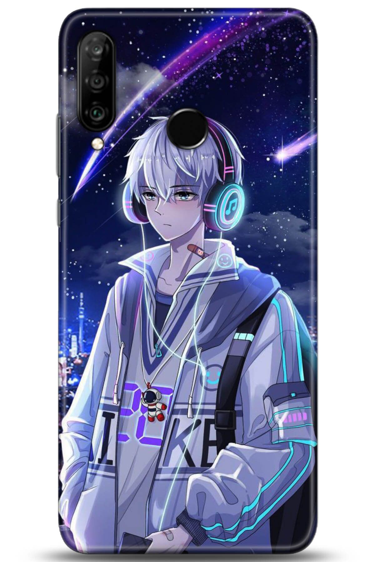 Noprin Huawei P30 Lite Kılıf HD Baskılı Kılıf - Happiness Series 5181