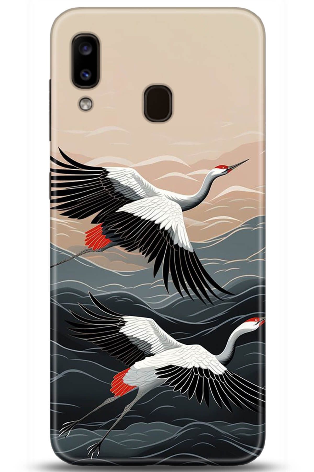 Noprin Samsung Galaxy A20 Kılıf HD Baskılı Kılıf - Happiness Series 5232