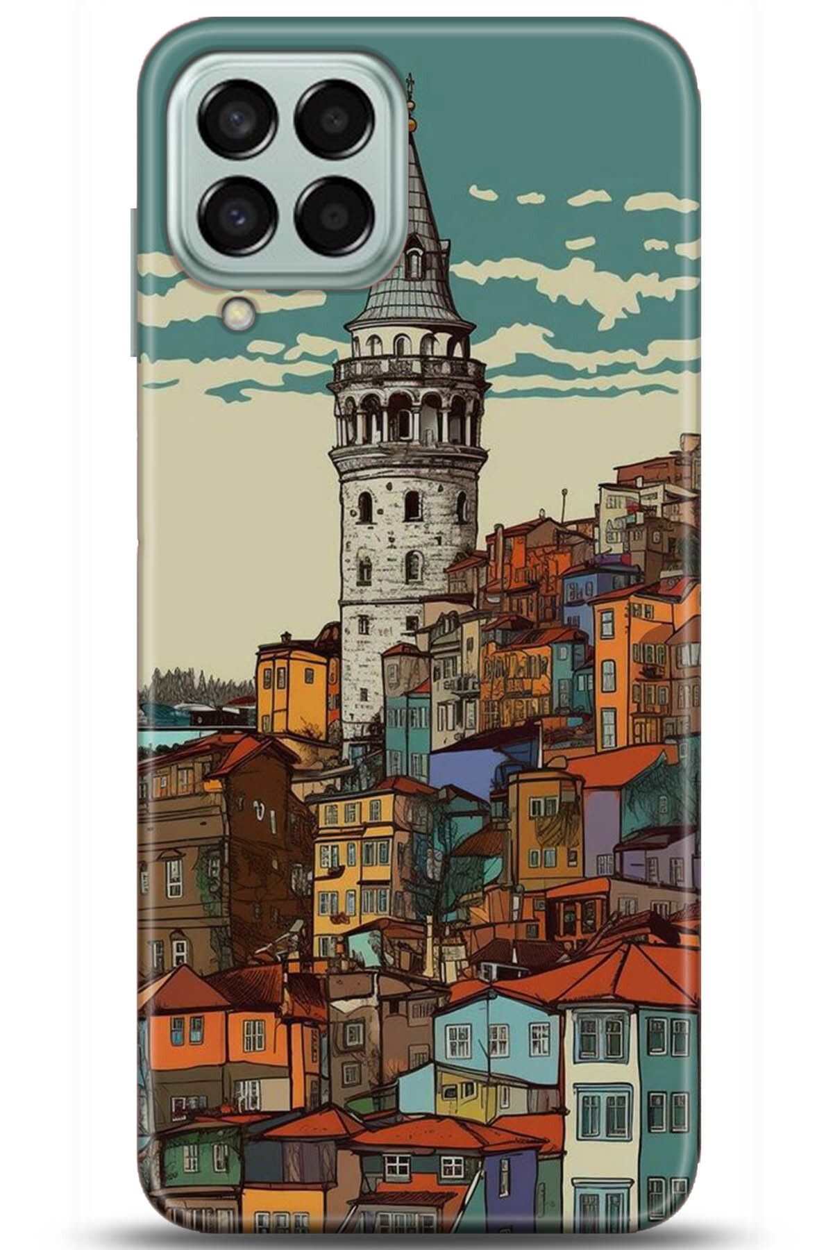 Noprin Samsung Galaxy M33 Kılıf HD Baskılı Kılıf - Happiness Series 5199