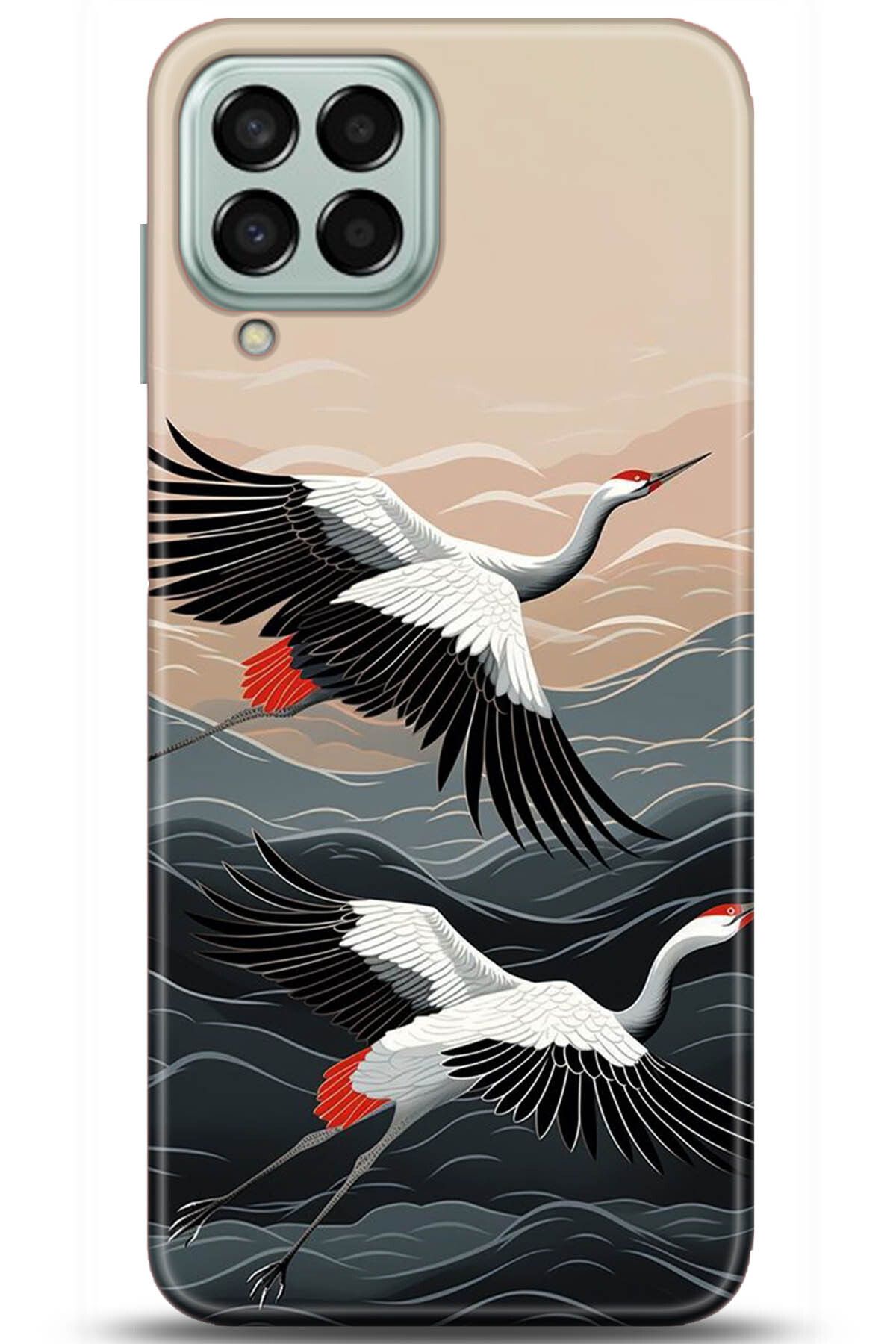 Noprin Samsung Galaxy M33 Kılıf HD Baskılı Kılıf - Happiness Series 5232