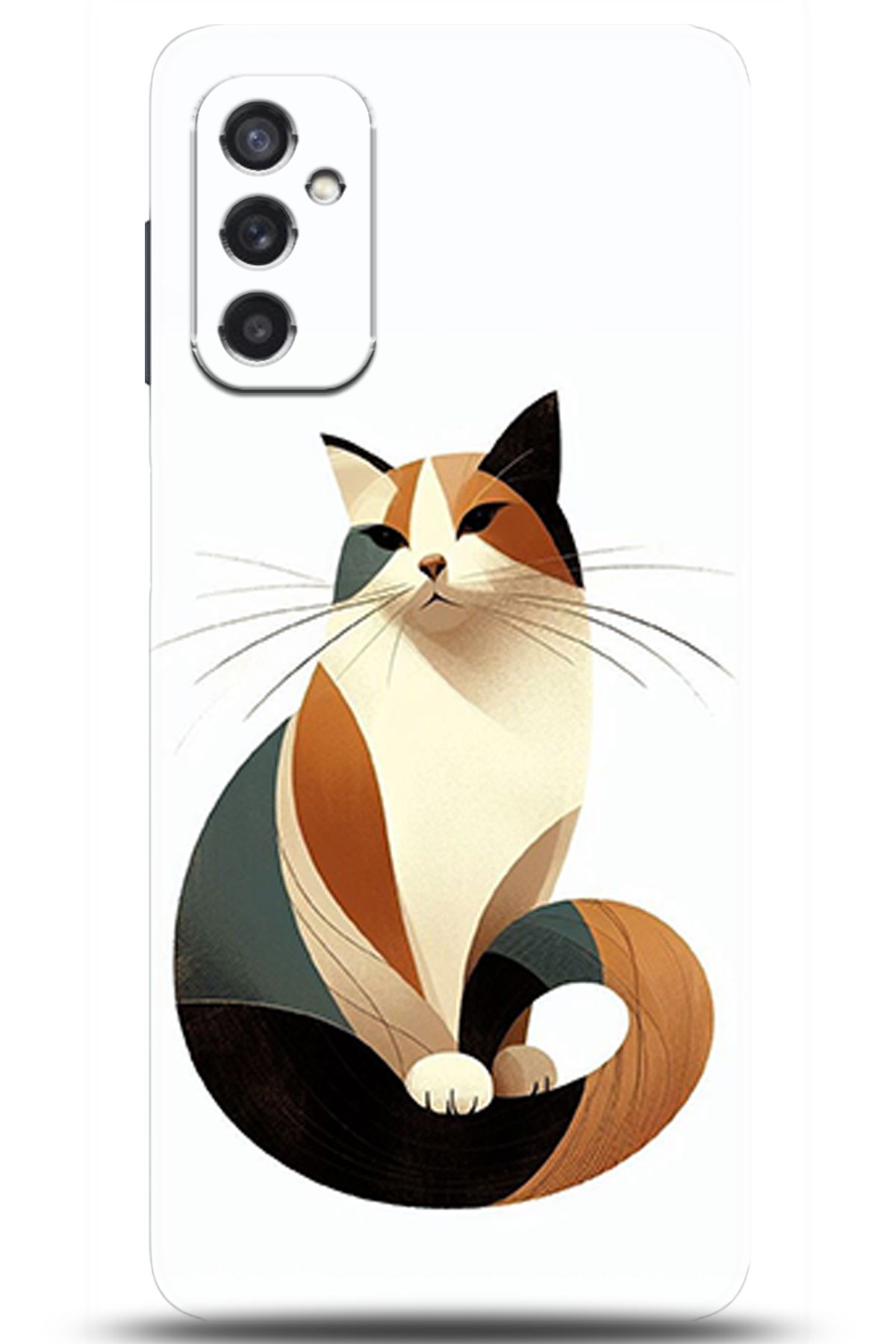 Noprin Samsung Galaxy M52 5G Kılıf HD Baskılı Kılıf - Happiness Series 5213