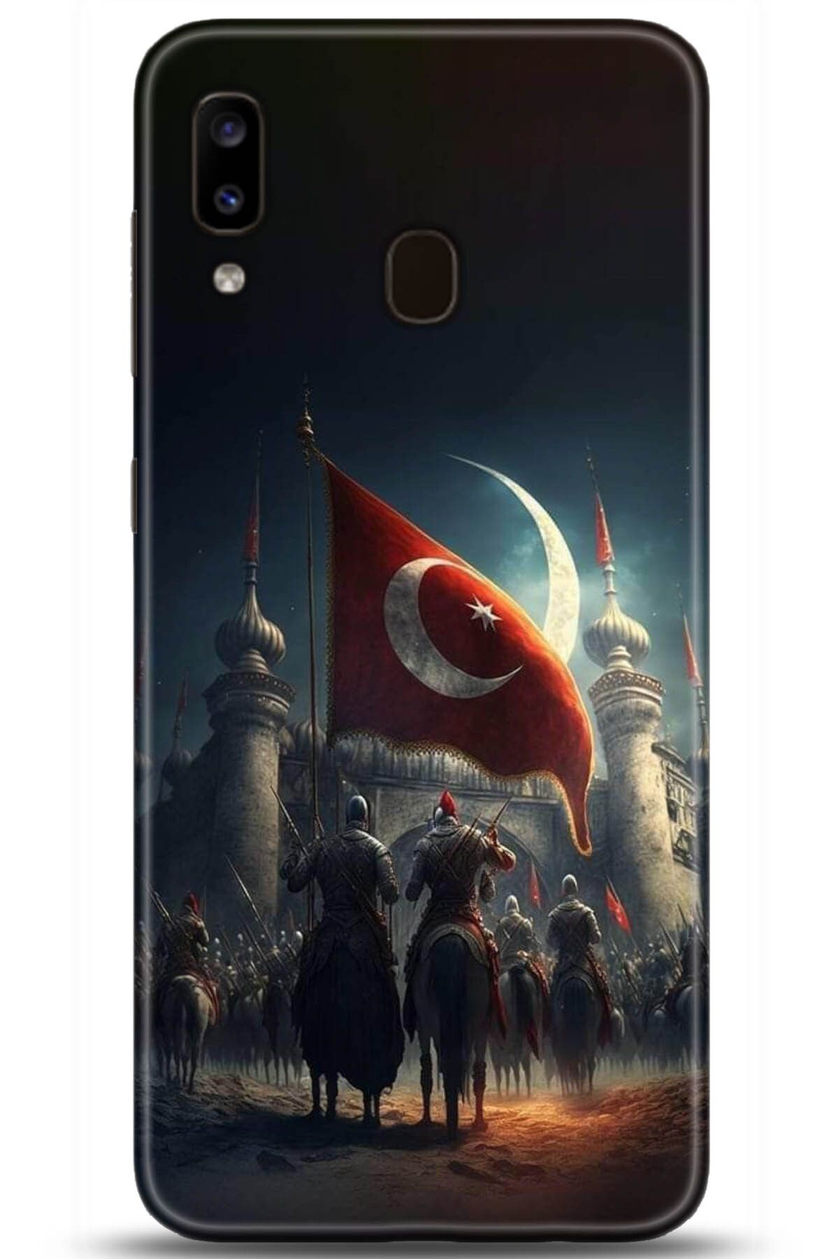 Noprin Samsung Galaxy A20 Kılıf HD Baskılı Kılıf - Happiness Series 5186